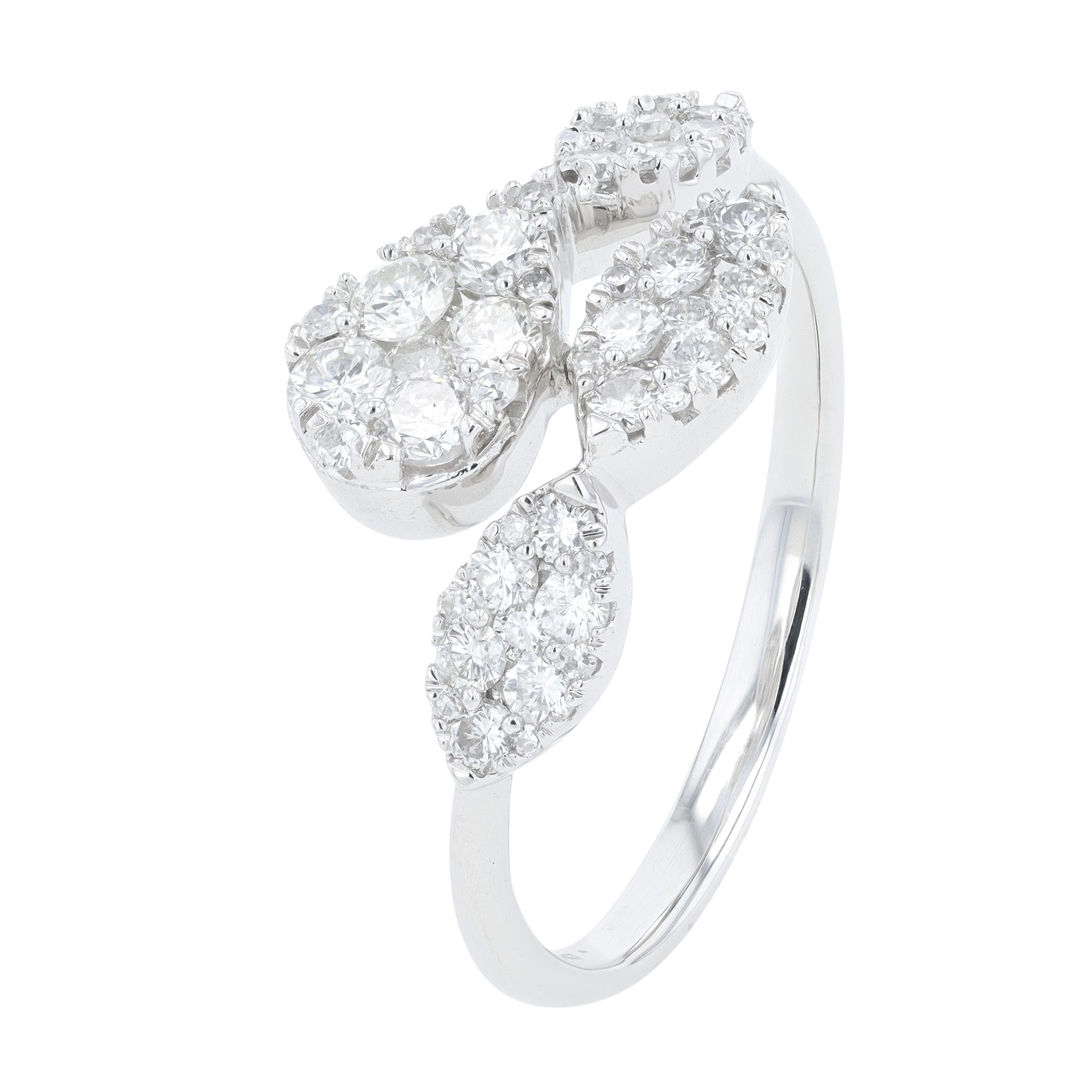 14K .70 CTW Diamond Bypass Ring<p><strong>More Colors Available</p></strong>