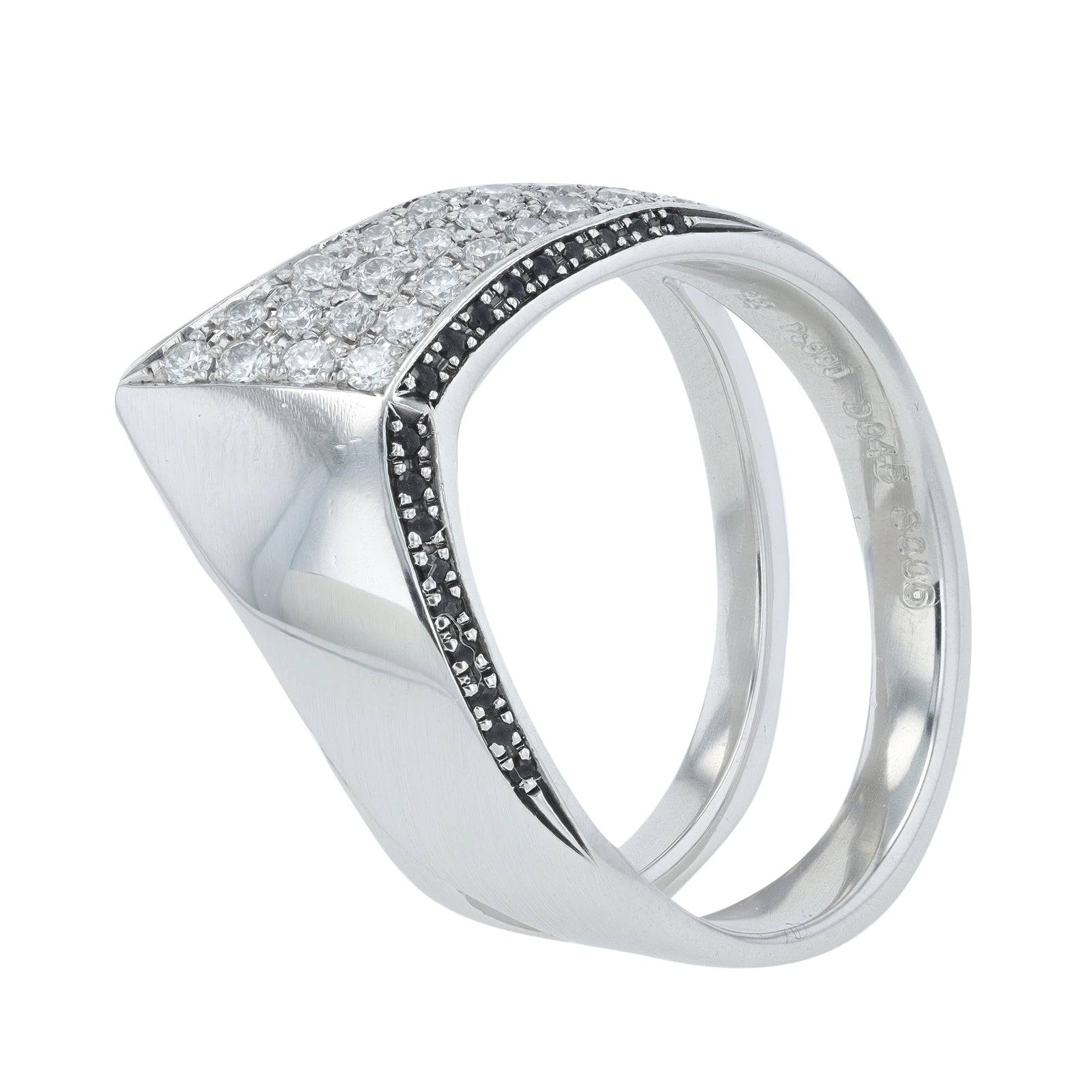 PT900 0.51 CT Diamond Ring