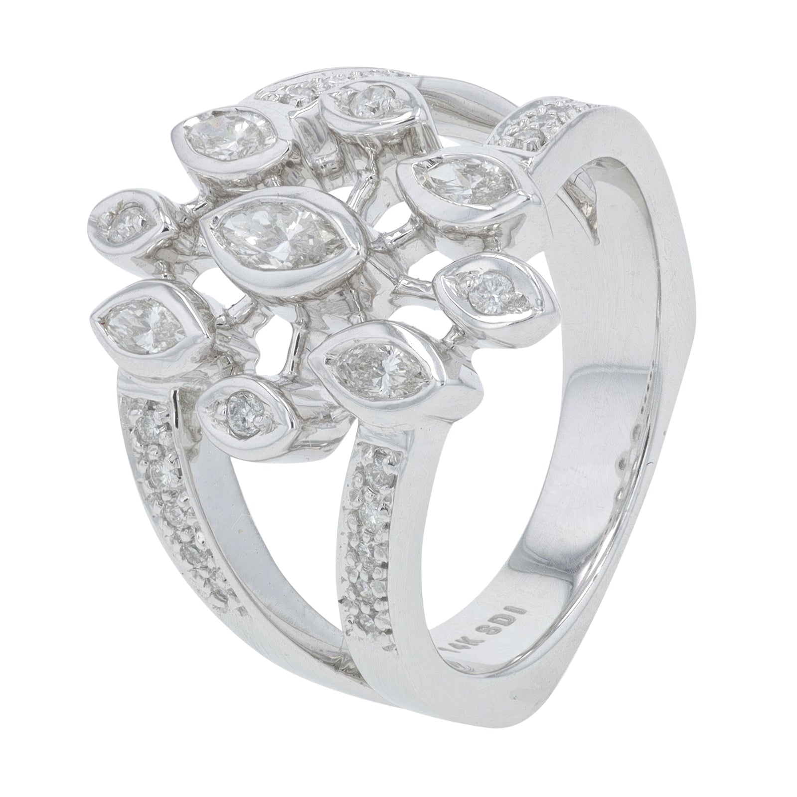 14K WG .75 CT Diamond Ring