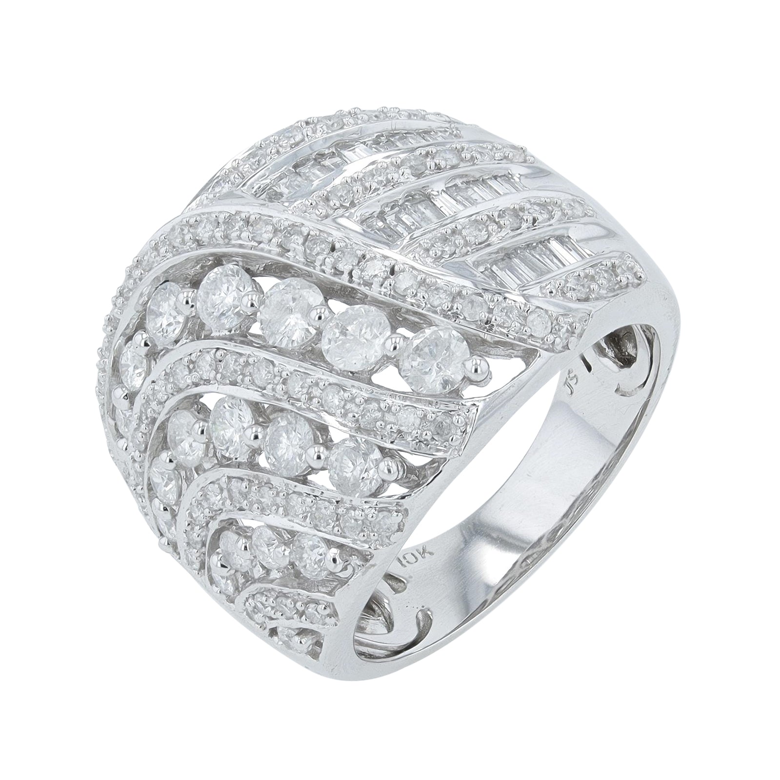 14K WG 1.50 CT Diamond Ring