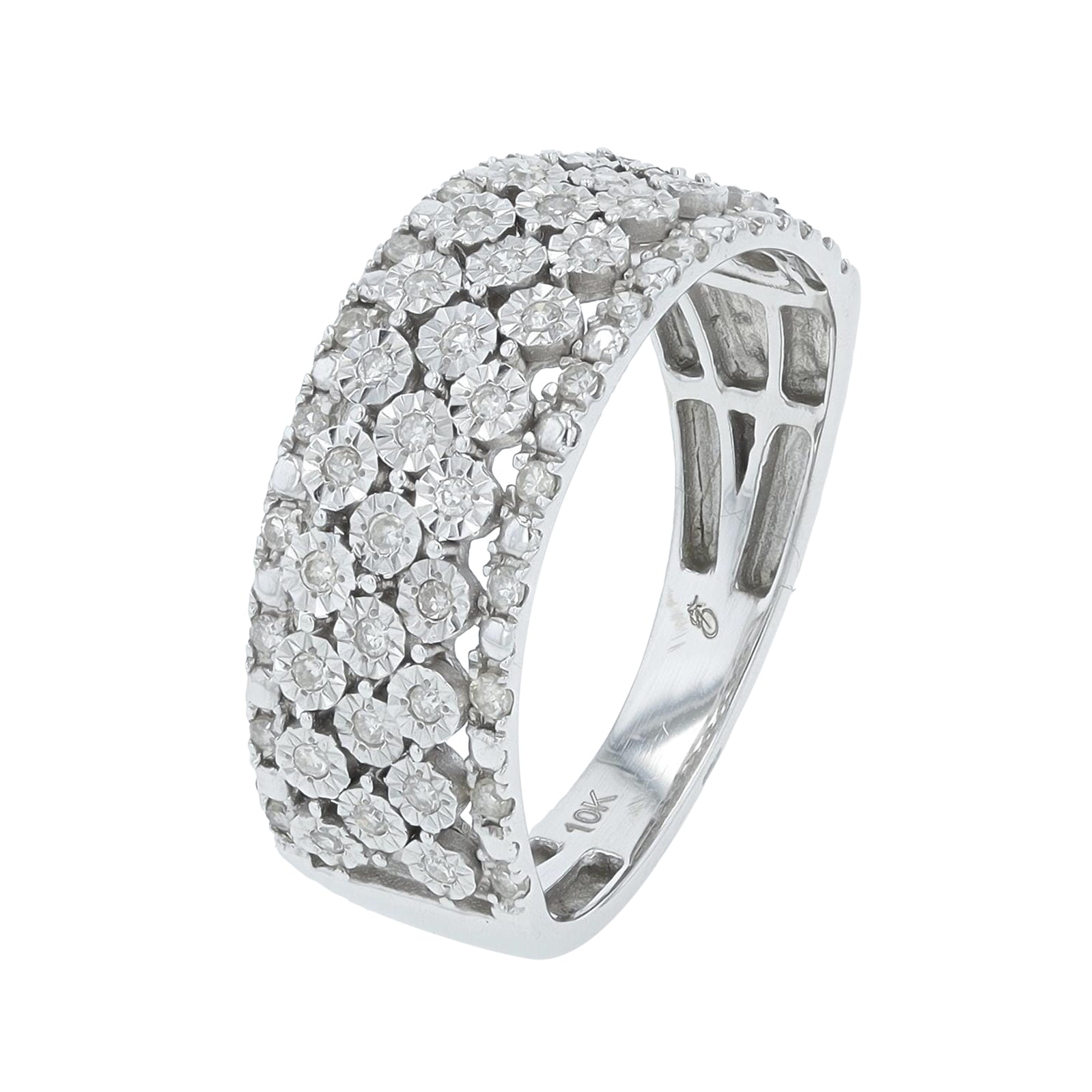 10K .25 CTW Diamond Ring<p><strong>More Colors Available</p></strong>