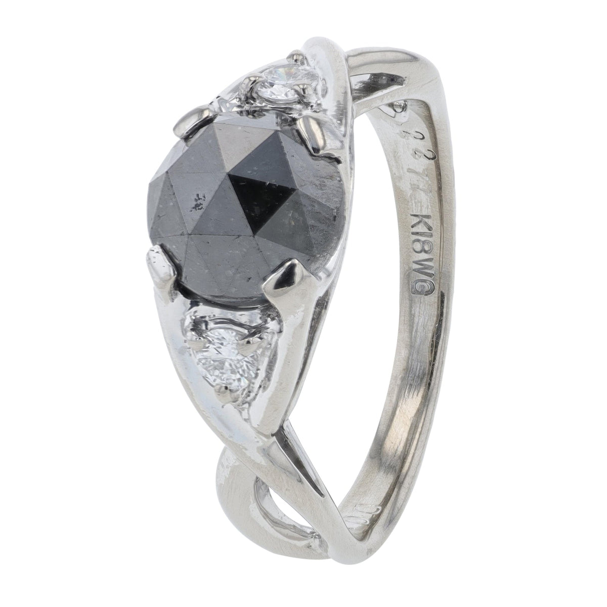 18K WG 2.90 CTW Diamond Ring