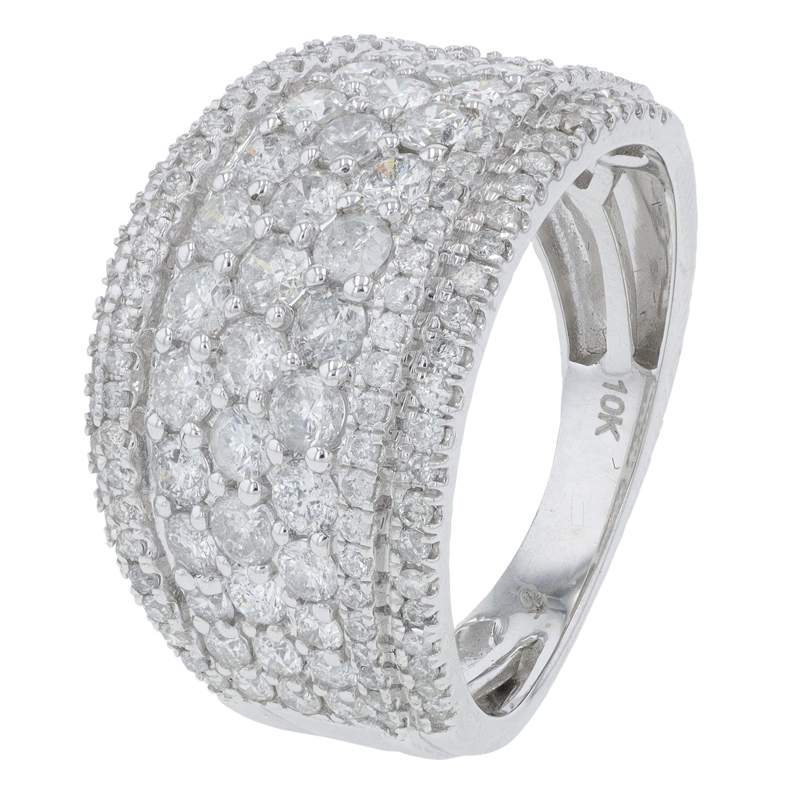 10K WG 2 CT Diamond Band