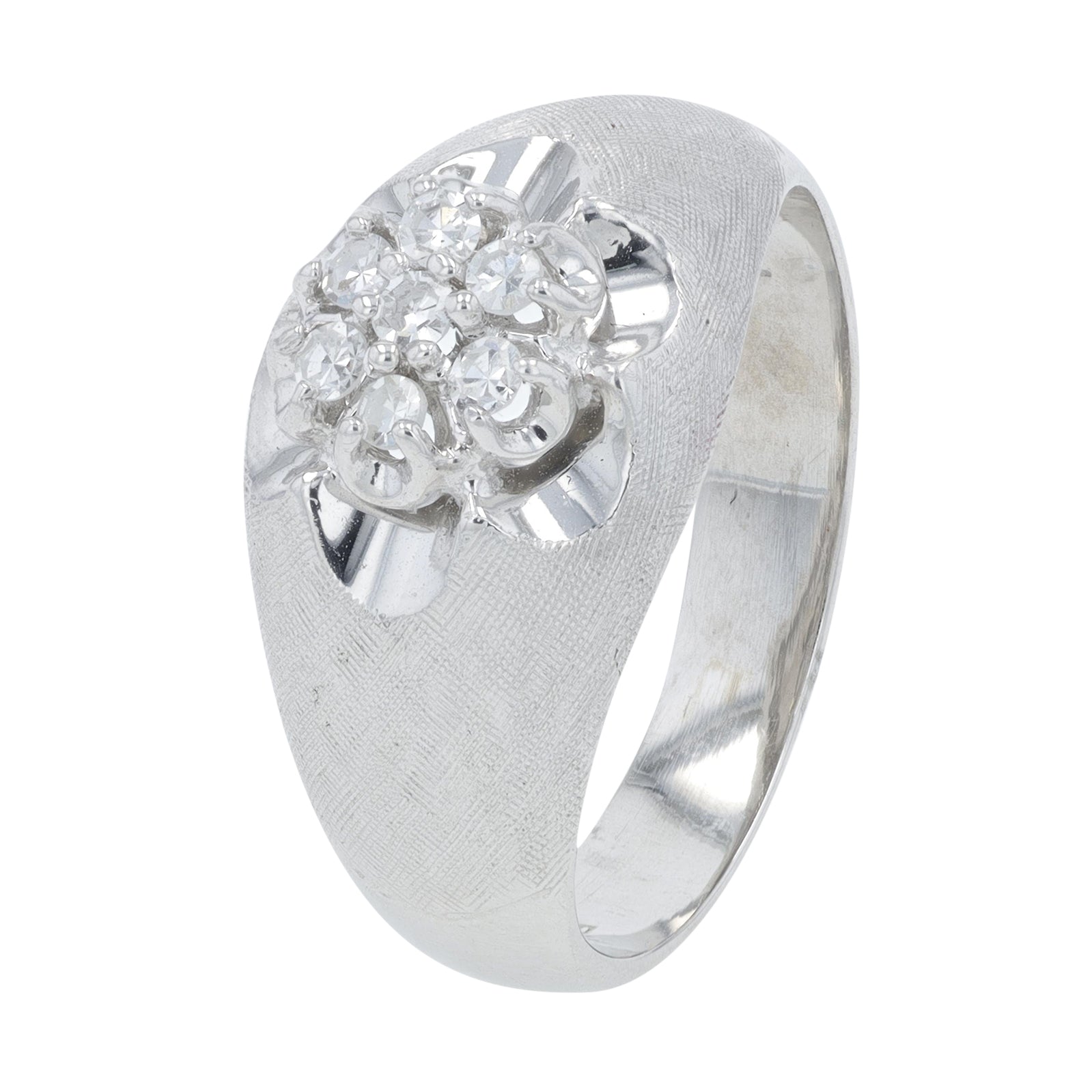 14K WG .25 CT Diamond Ring