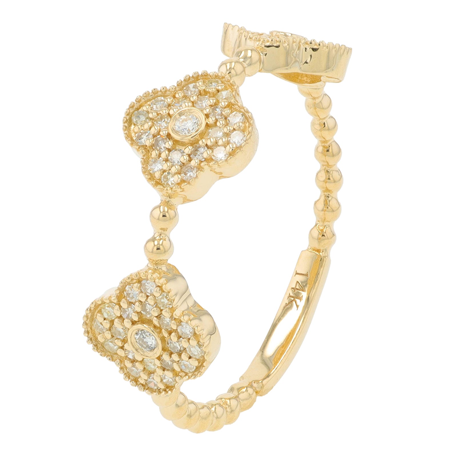 14K YG .25 CT Diamond Ring