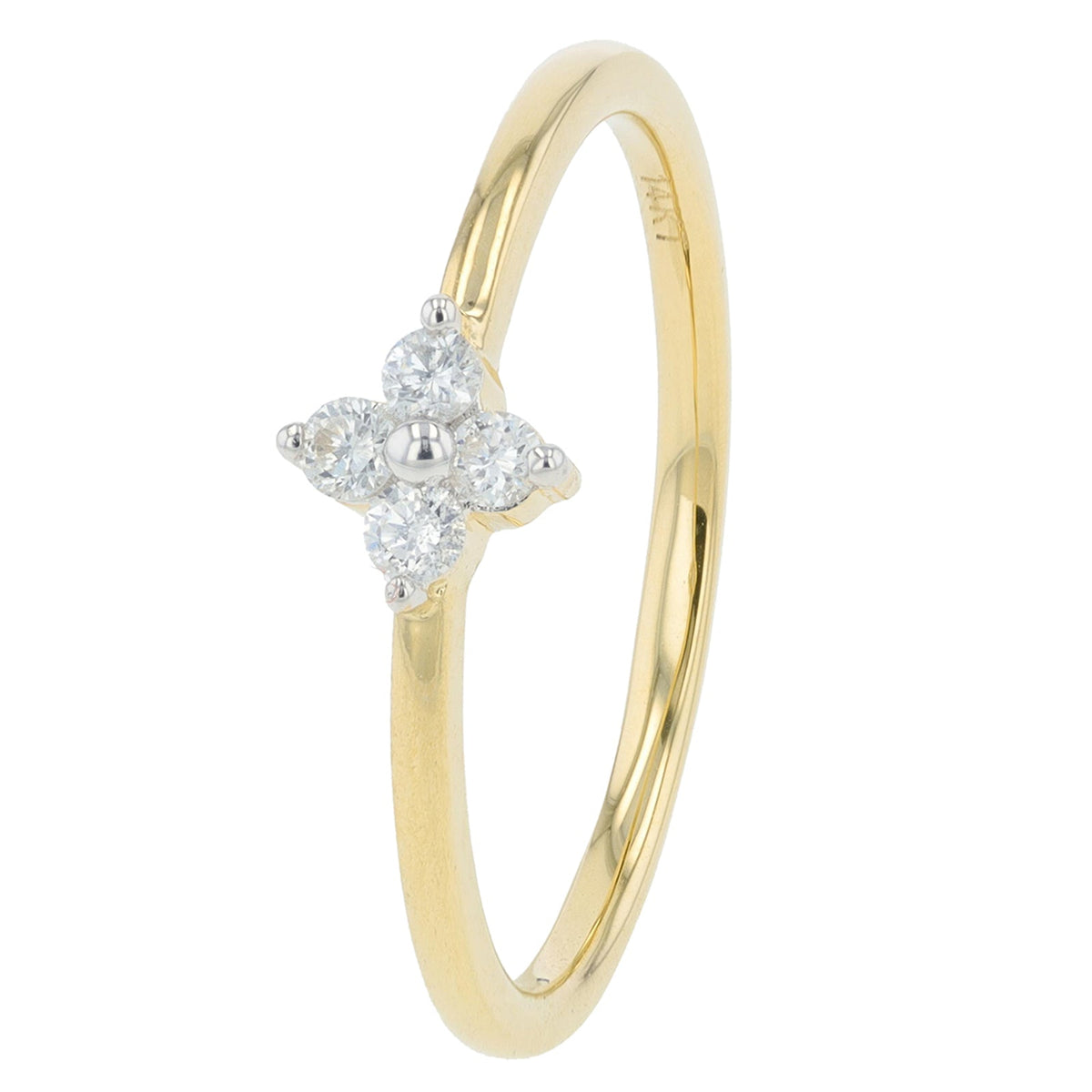 14K .11 CT Diamond Band<p><strong>More Colors Available</p></strong>