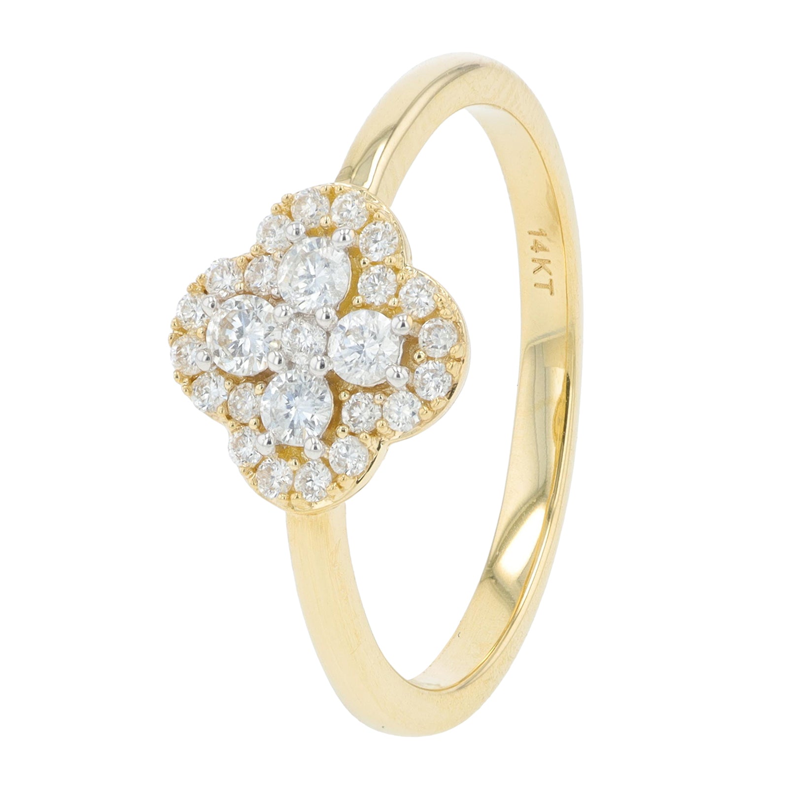14K .30 CT Diamond Ring<p><strong>More Colors Available</p></strong>