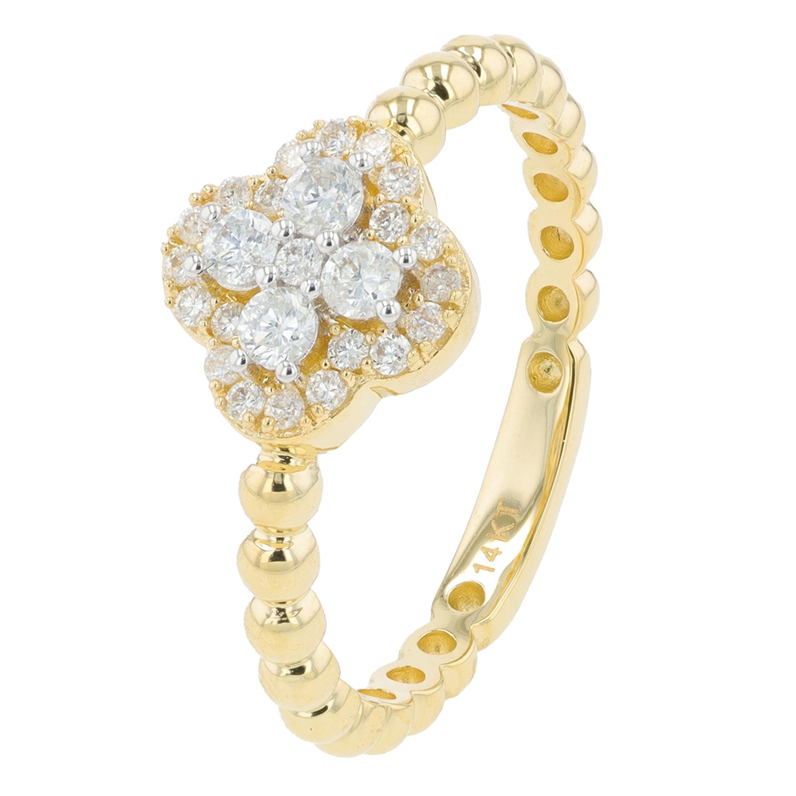 14K .30 CT Diamond Ring<p><strong>More Colors Available</p></strong>