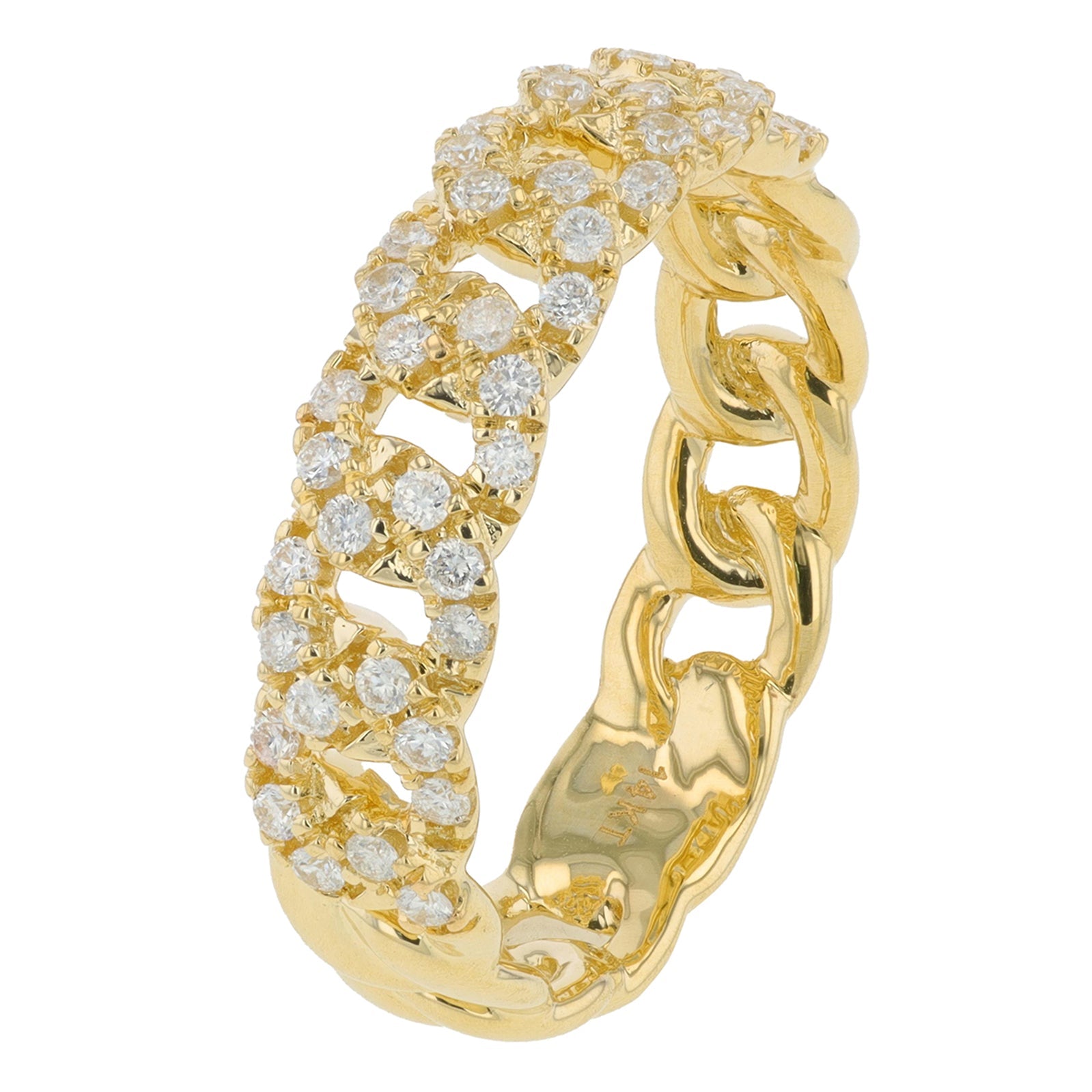 14K .37 CT Diamond Chain Band<p><strong>More Colors Available</p></strong>