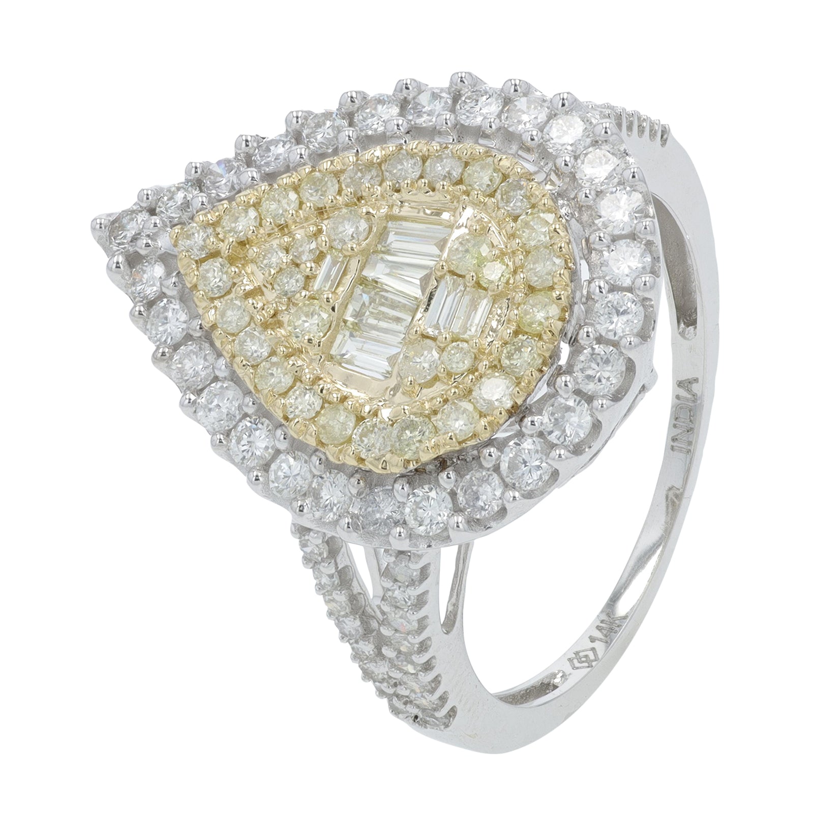 14K 1 CTW Diamond Ring<p><strong>More Colors Available</p></strong>