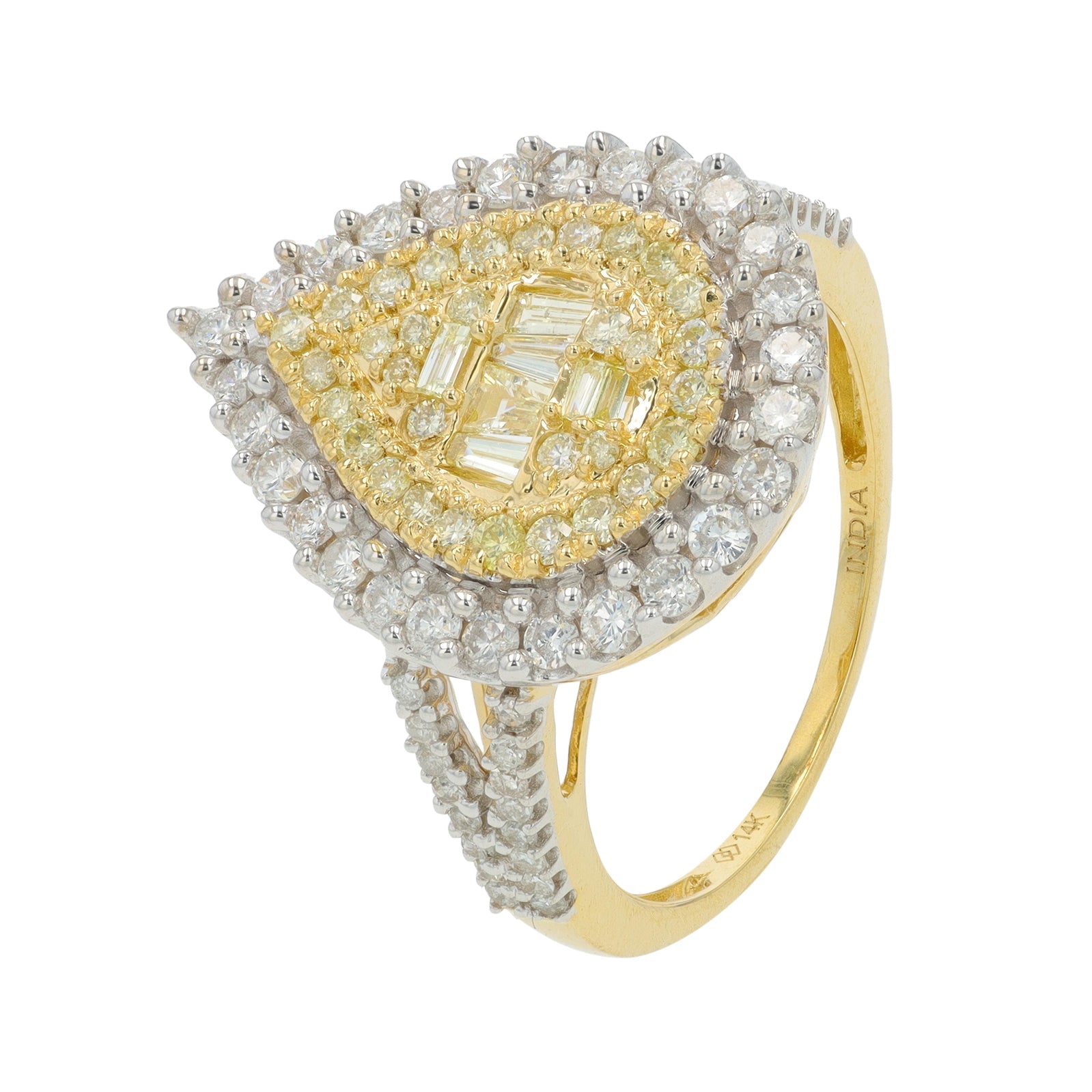 14K 1 CTW Diamond Ring<p><strong>More Colors Available</p></strong>
