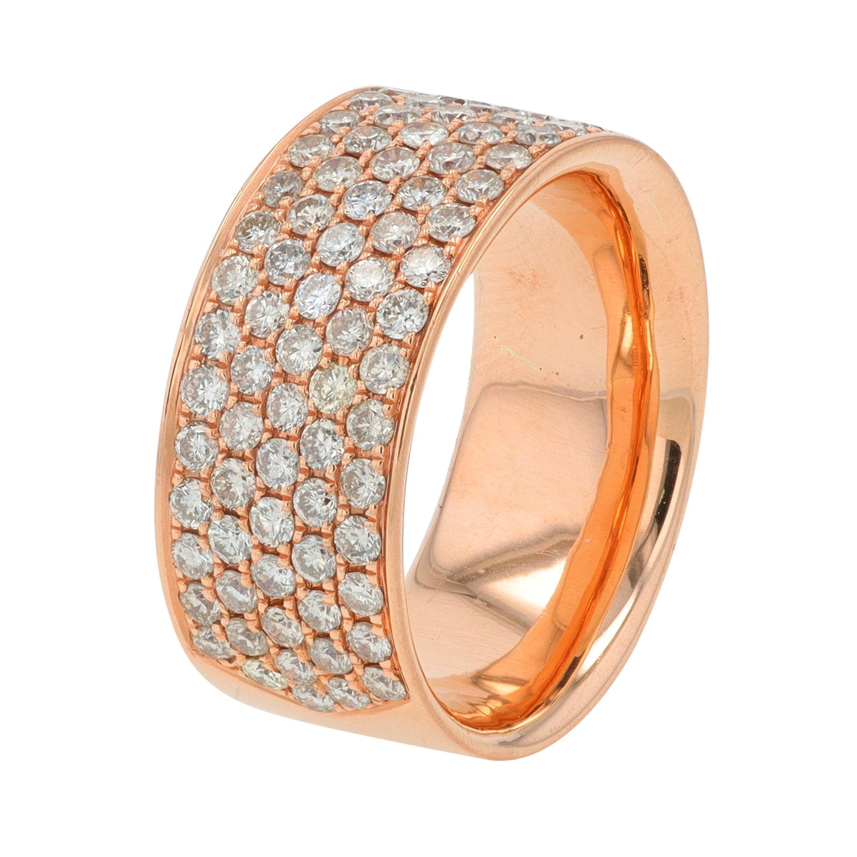 14K RG 1.72 CTW Diamond Band