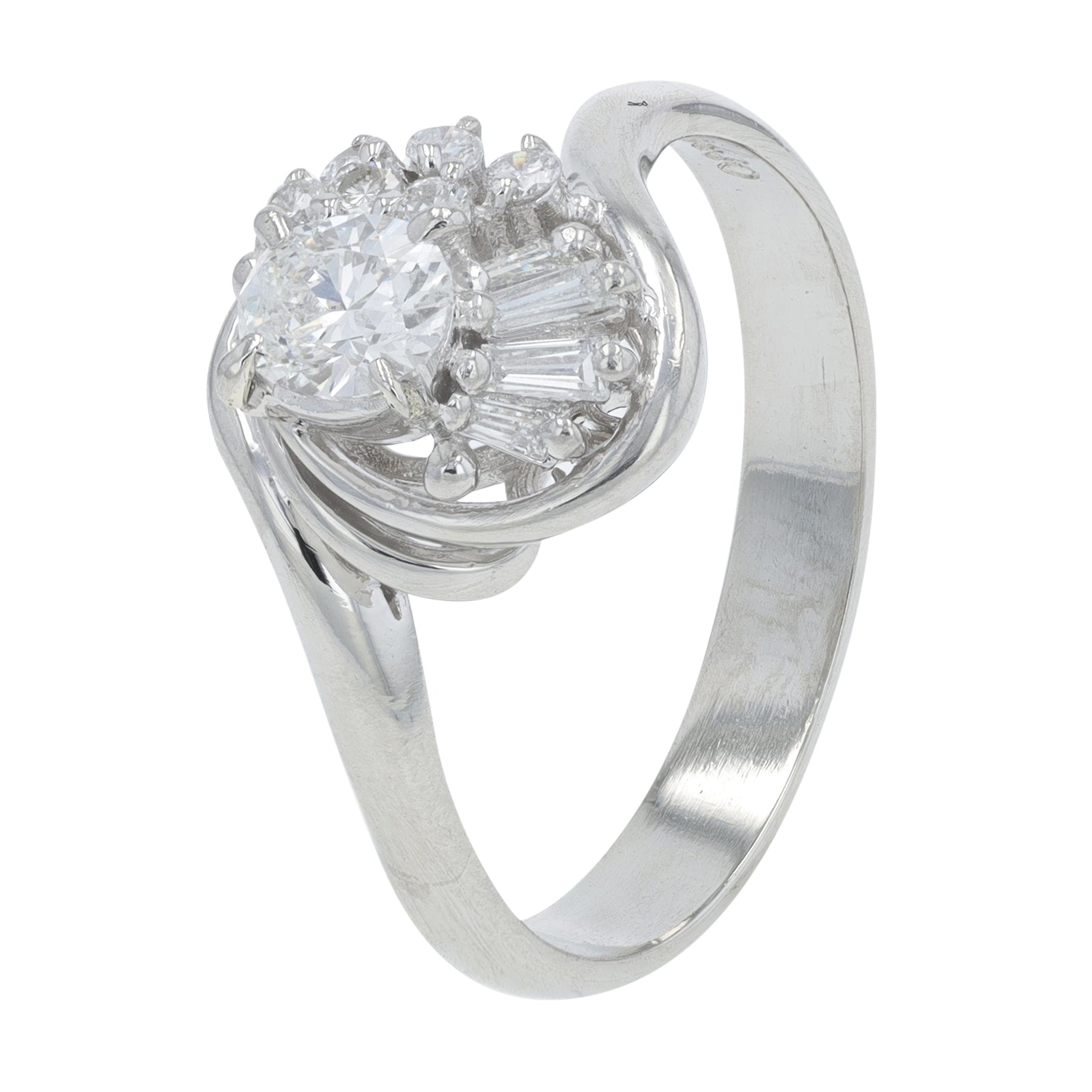 PT900 .58 CTW Diamond Ring