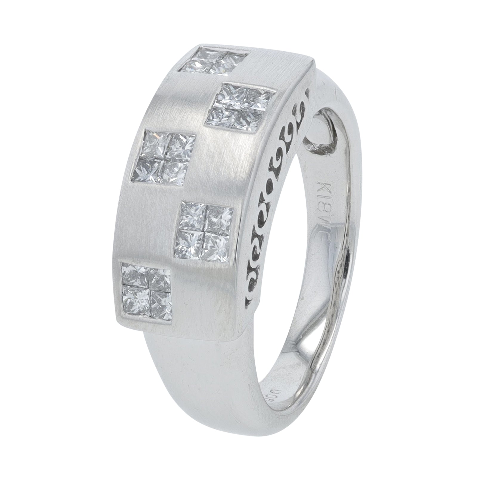 18K WG .54 CT Diamond Ring