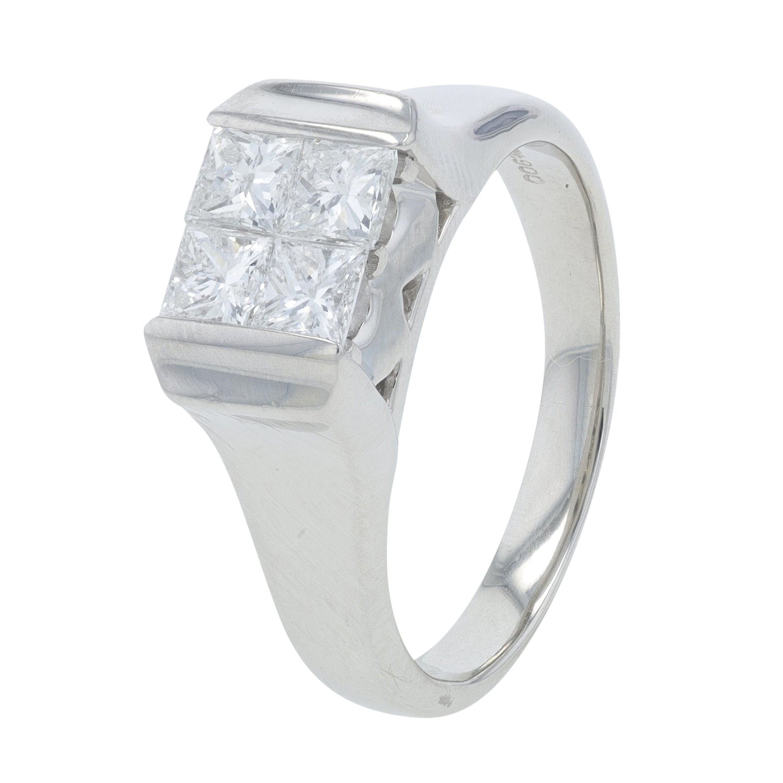PT900 1 CTW Diamond Ring