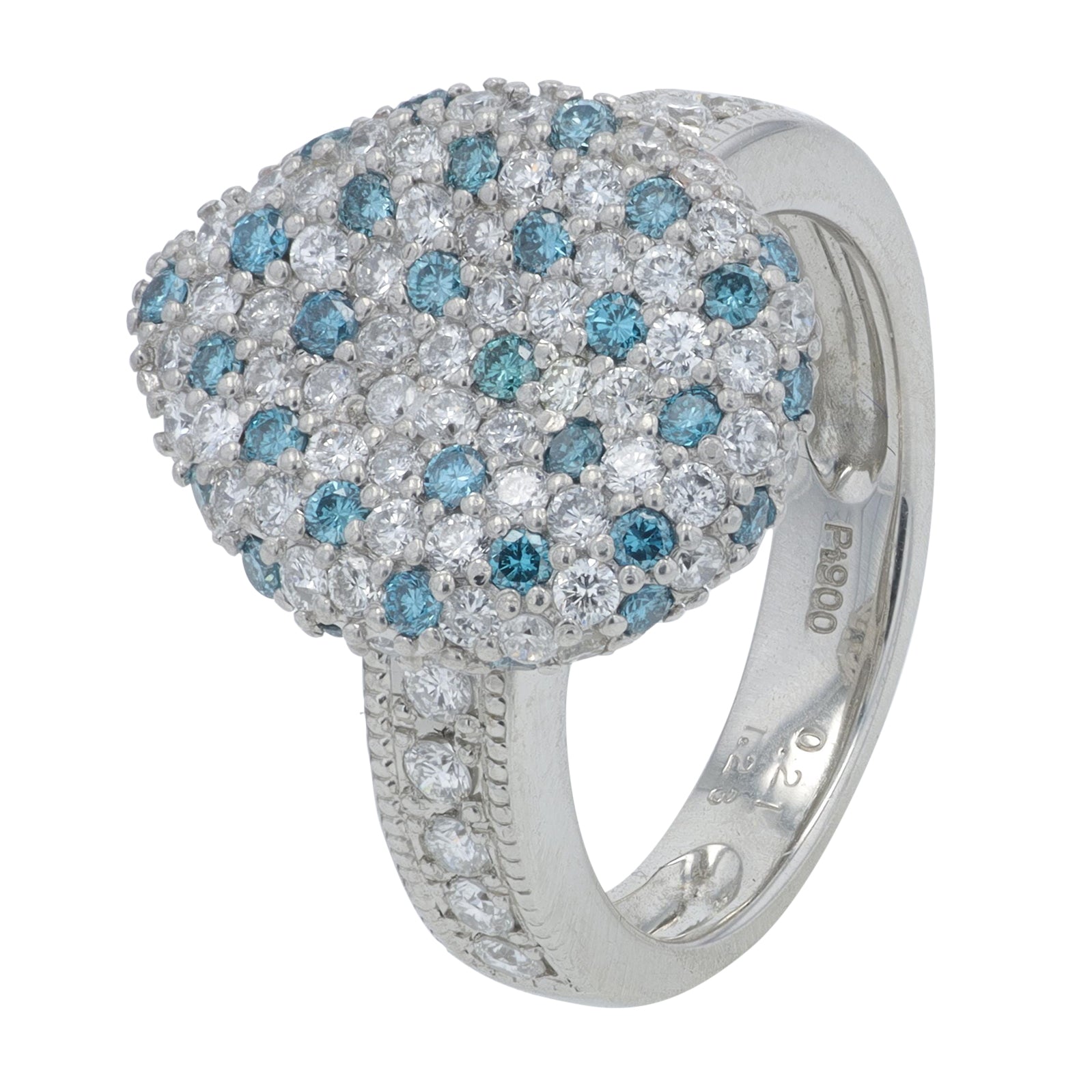 PT900 1.44 CTW Diamond Ring