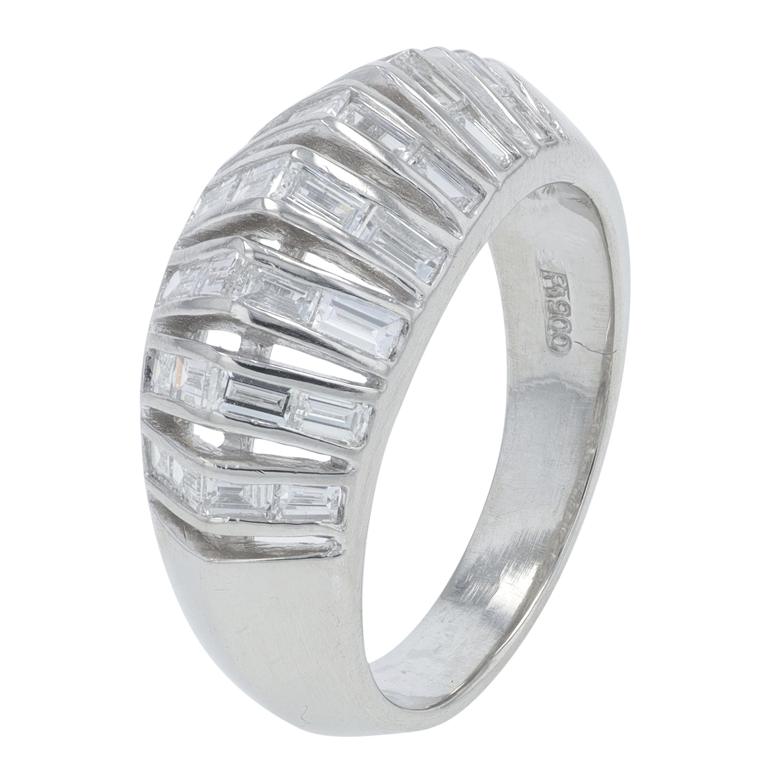 PT900 1 CTW Diamond Ring