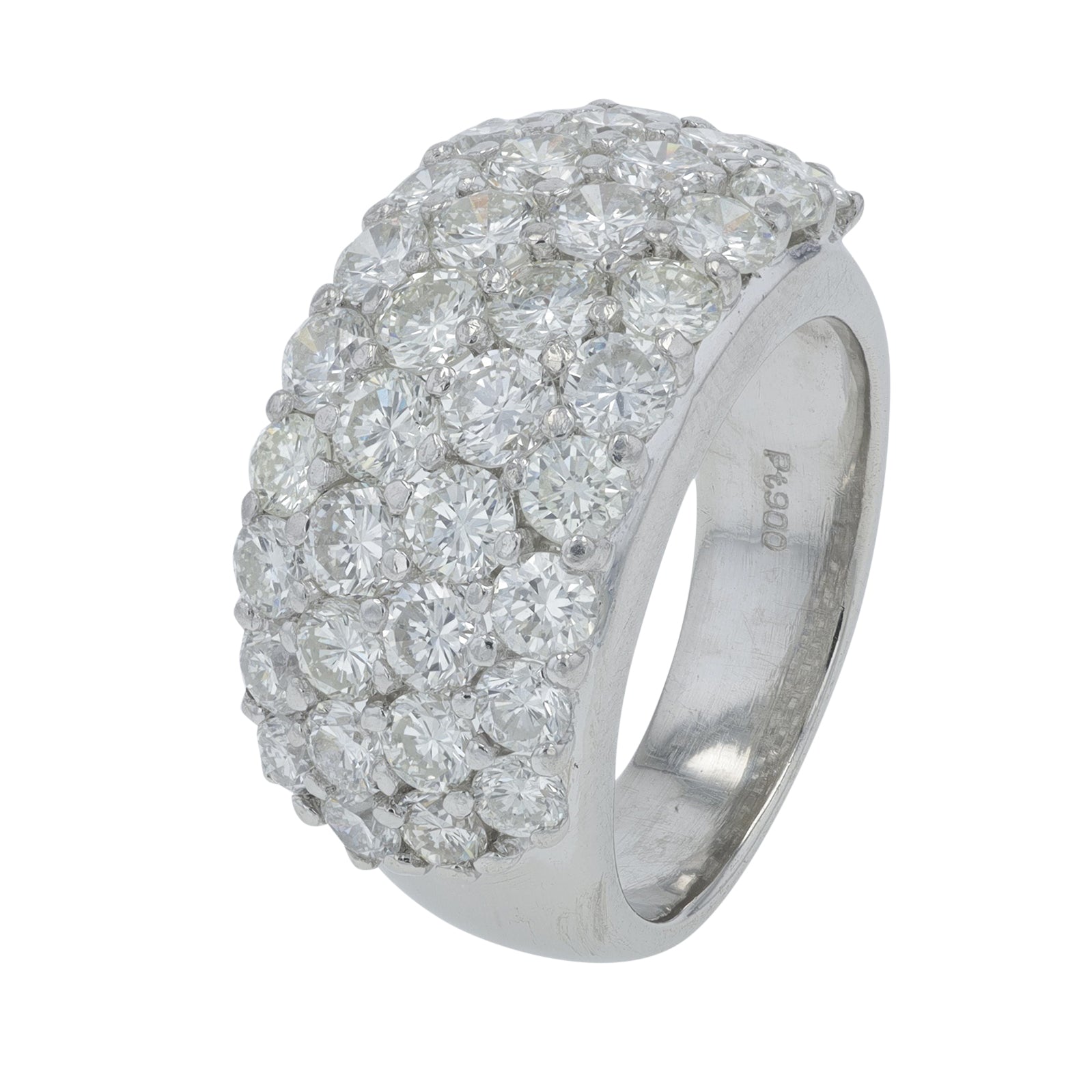 PT900 3.53 CTW Diamond Ring