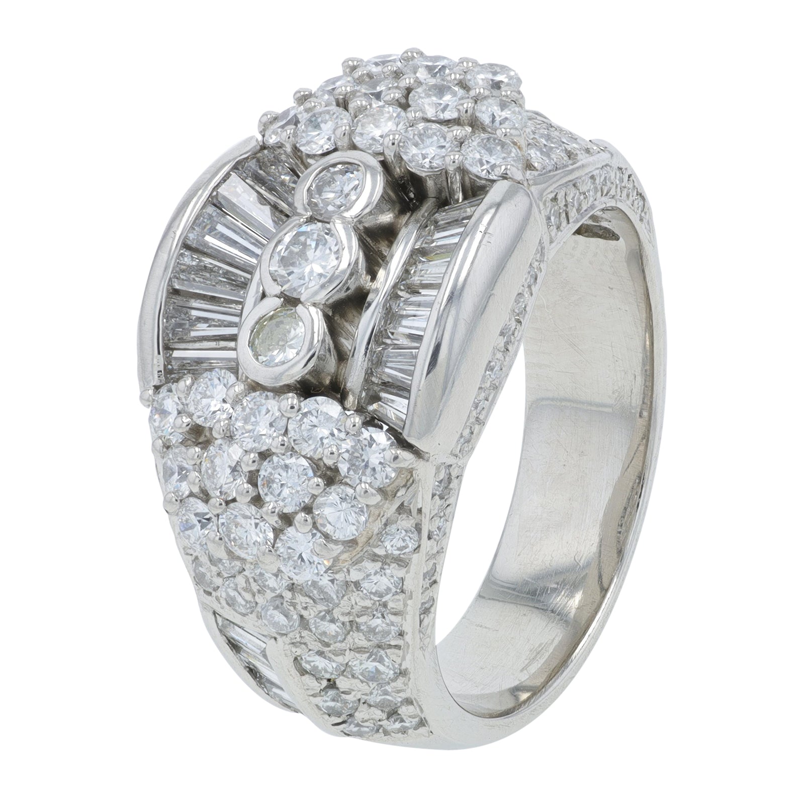 PT900 3.03 CTW Diamond Ring