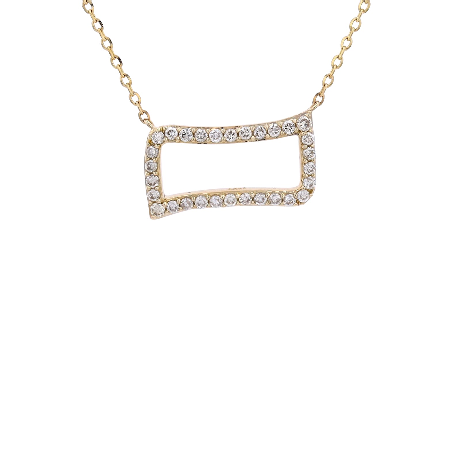14K Diamond Bar Necklace<p><strong>More Colors Available</p></strong>