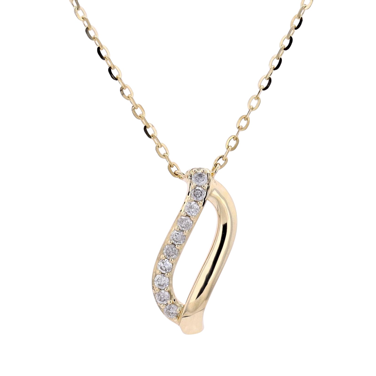 14K 0.08 CT Diamond Pendant<p><strong>More Colors Available</p></strong>
