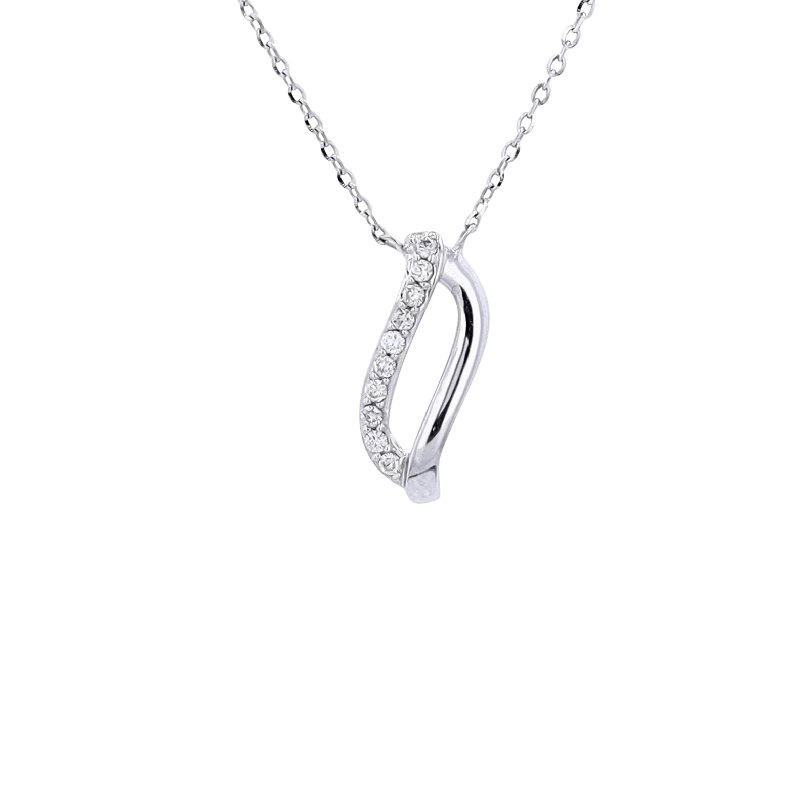 14K 0.08 CT Diamond Pendant<p><strong>More Colors Available</p></strong>