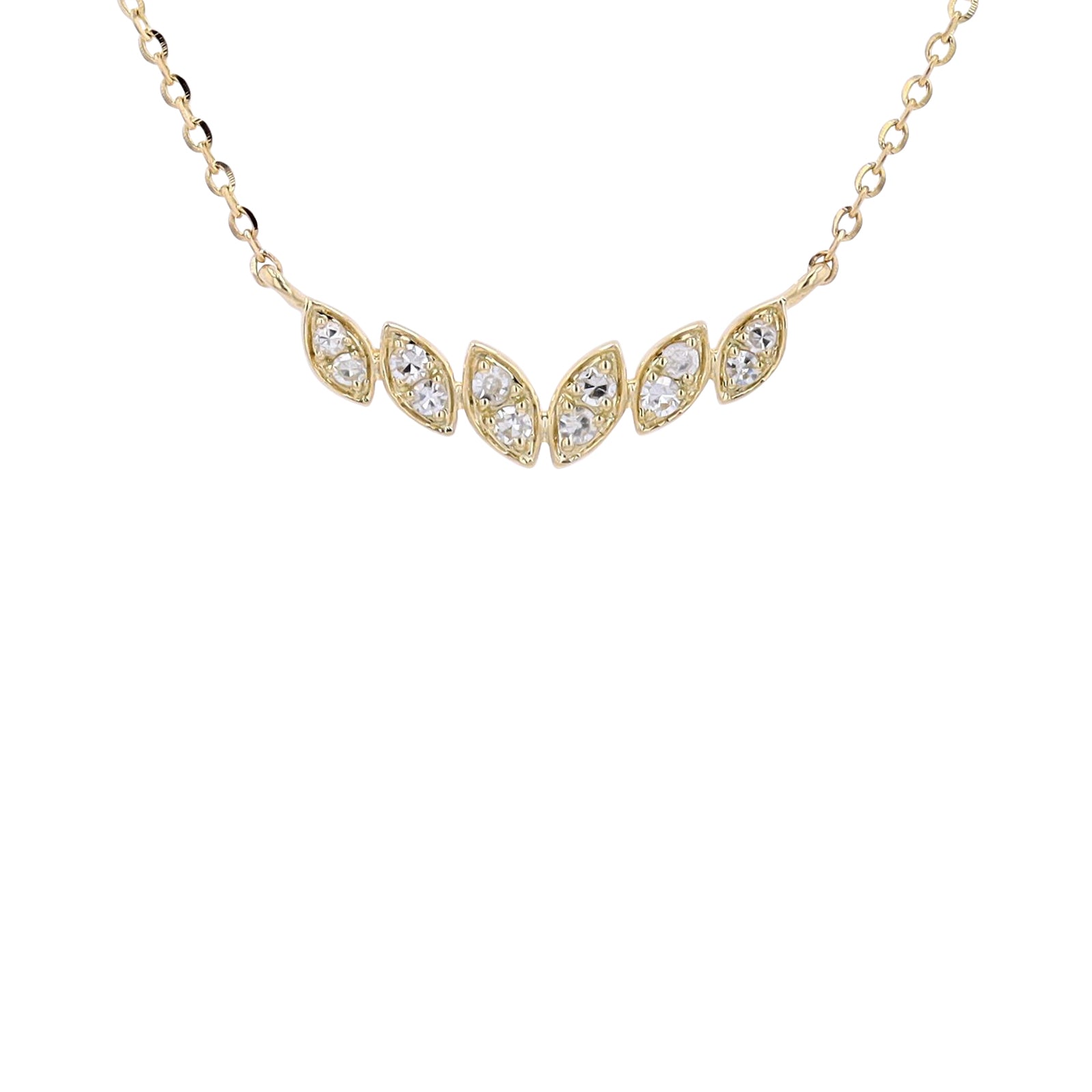 14K .10 CTW Diamond Necklace<p><strong>More Colors Available</p></strong>