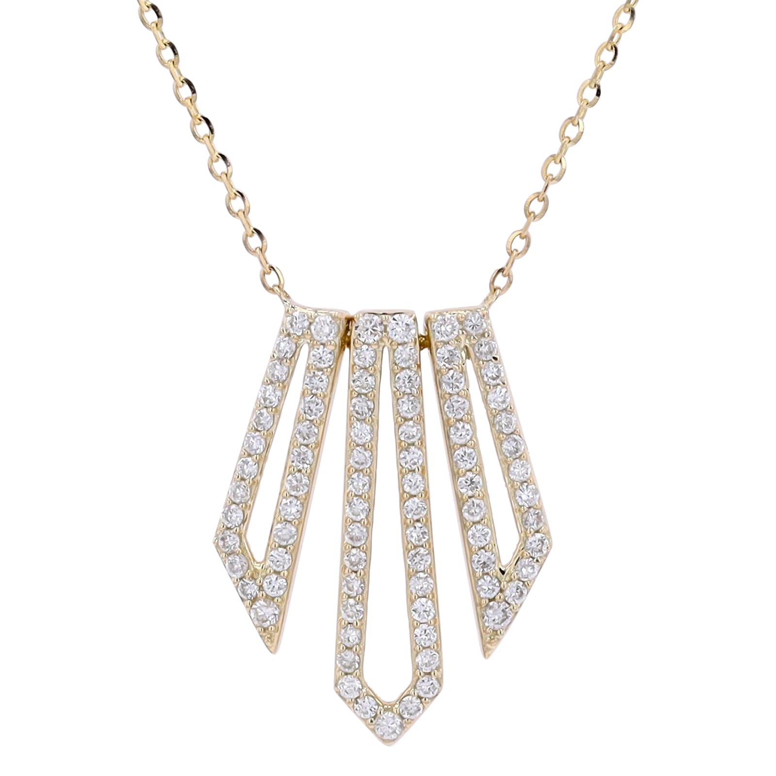 14K .36 CTW Diamond Necklace