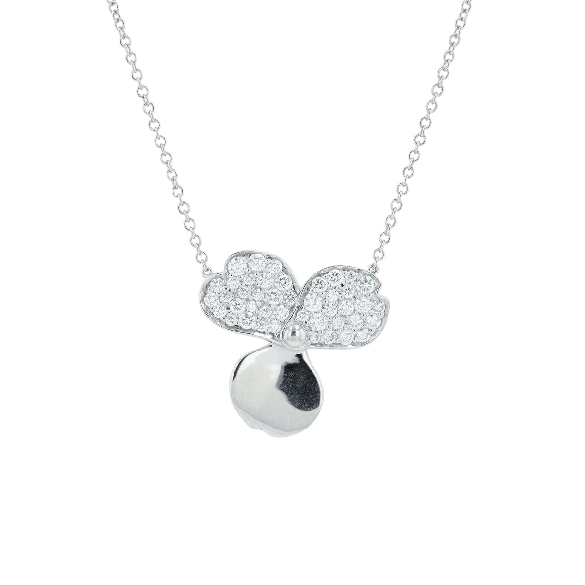 PT950 Tiffany & Co 1/3 CT Diamond Pendant