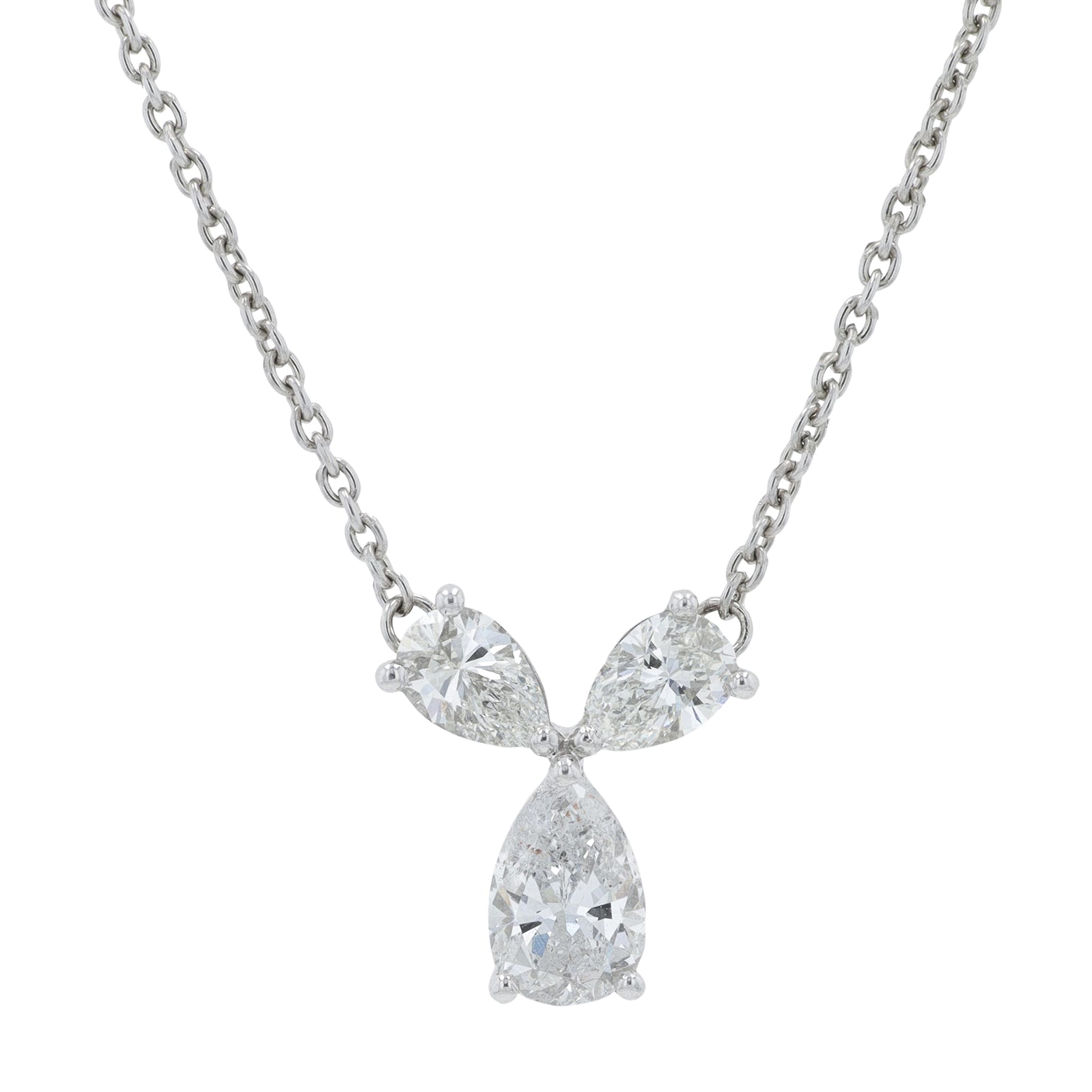 PT850 1.80 CTW Diamond Necklace