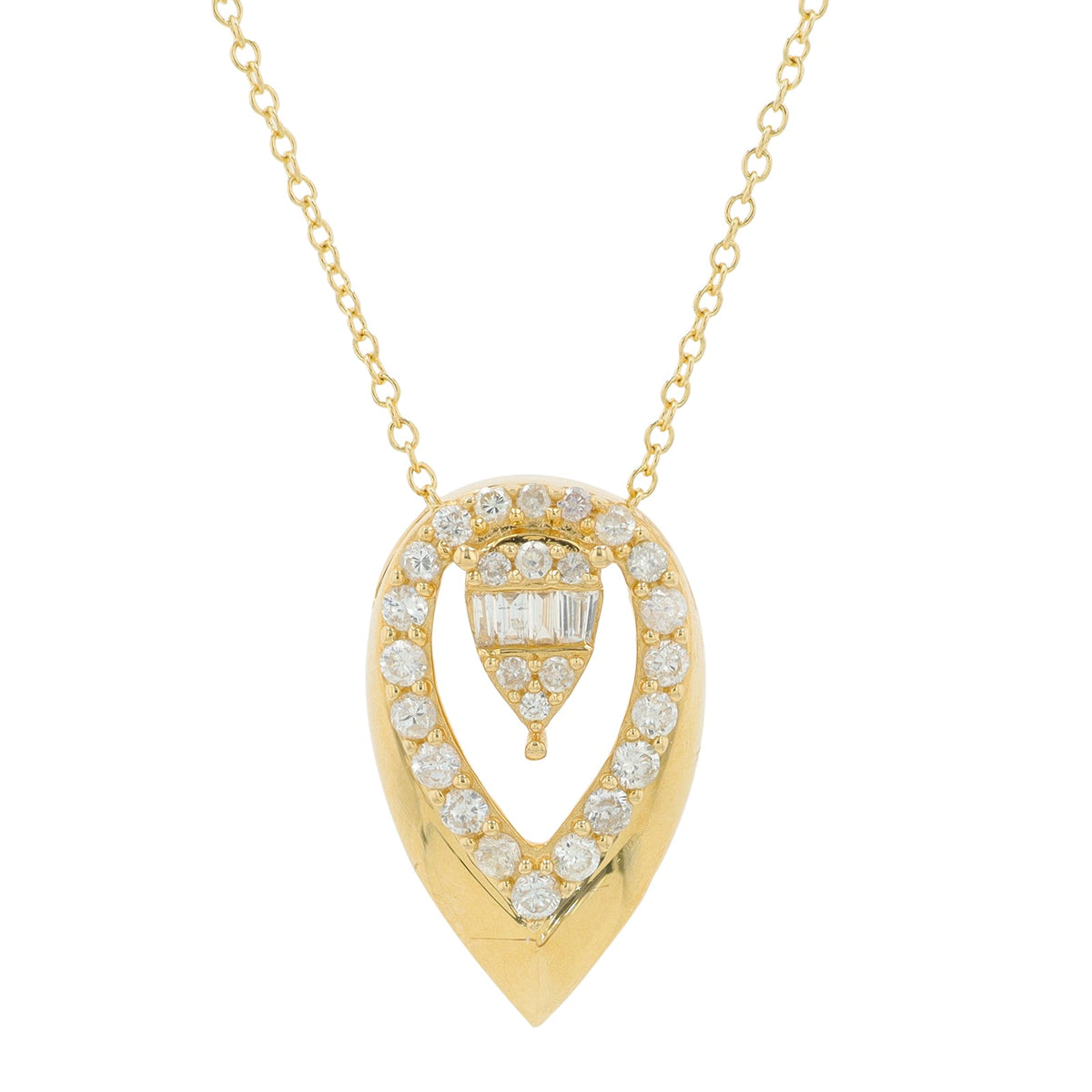 14K .30 CT Diamond Necklace<p><strong>More Colors Available</p></strong>