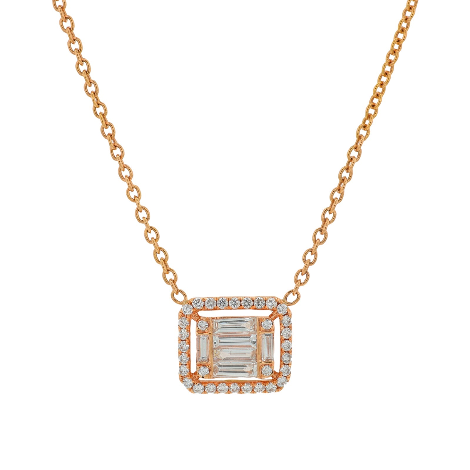 18K RG Penny Preville 1.51 CTW Diamond Necklace