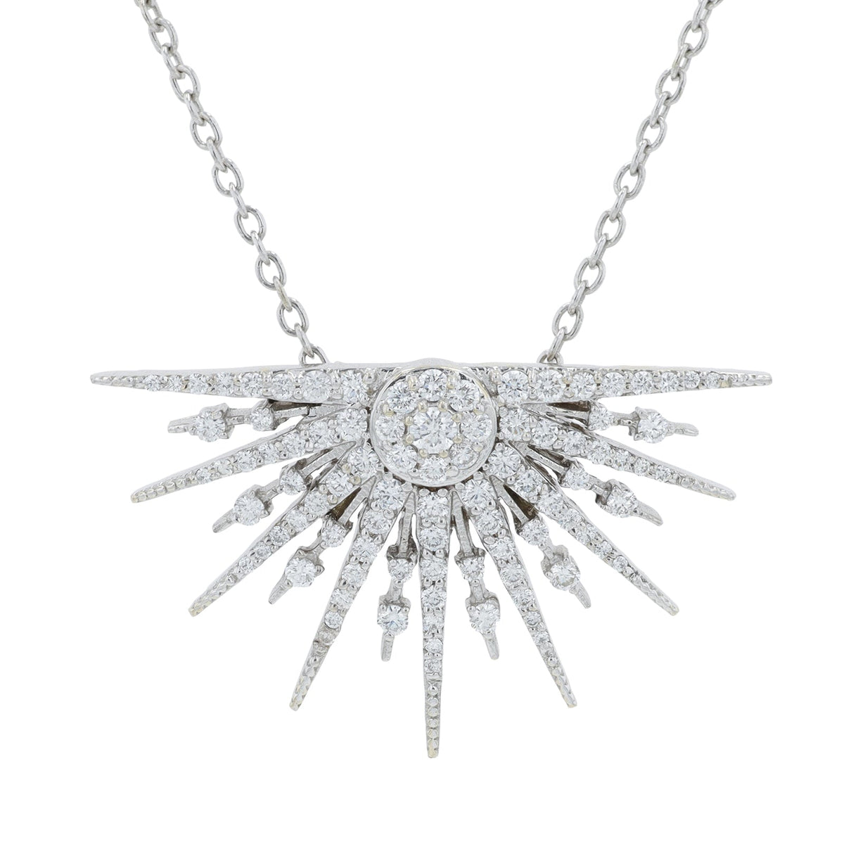 18K WG Penny Preville .84 CTW Diamond Necklace