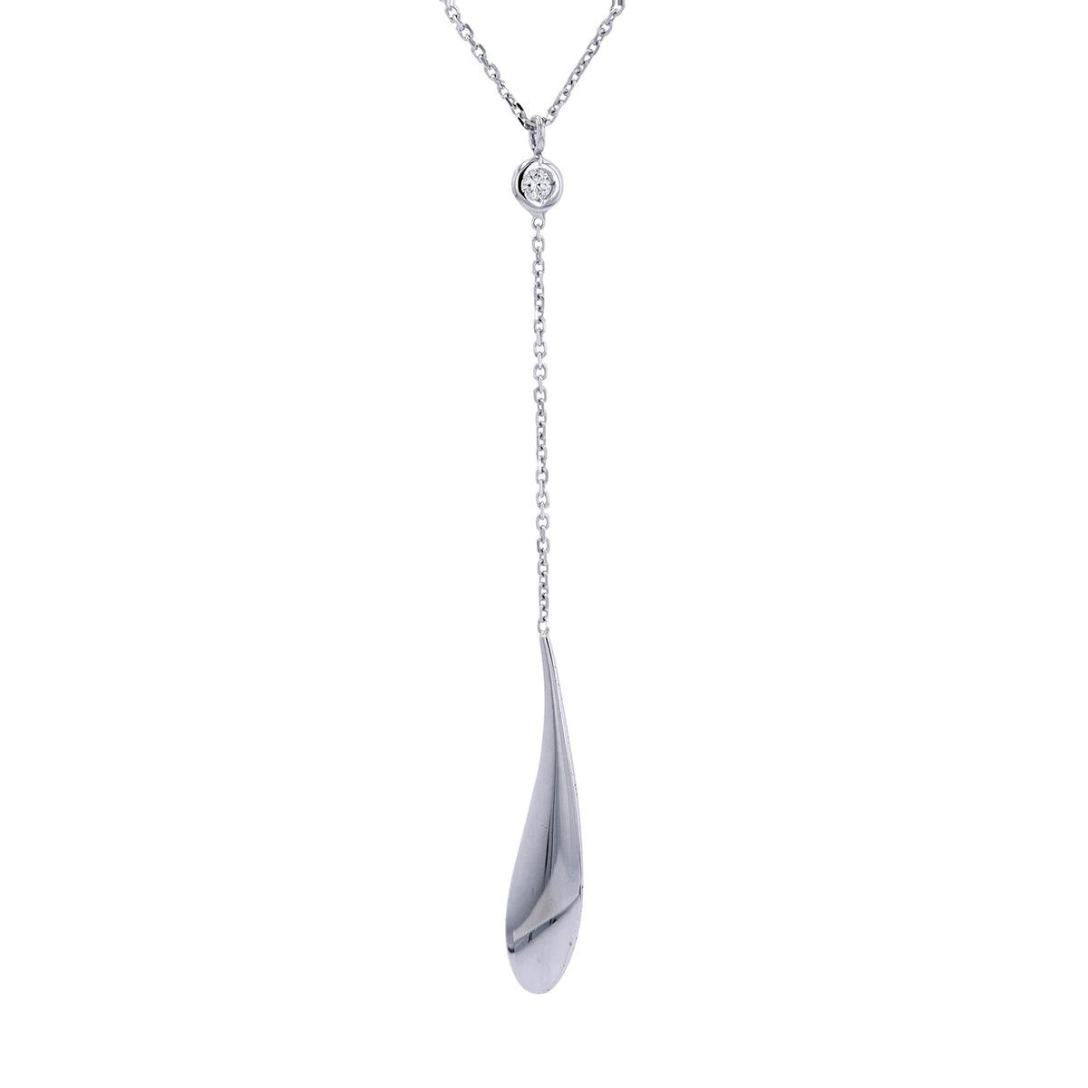 14K Gold Drop Pendant<p><strong>More Colors Available</p></strong>