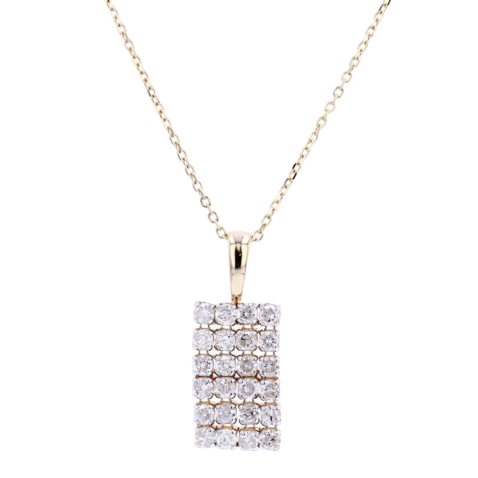 14K Diamond Pendant<p><strong>More Colors Available</p></strong>