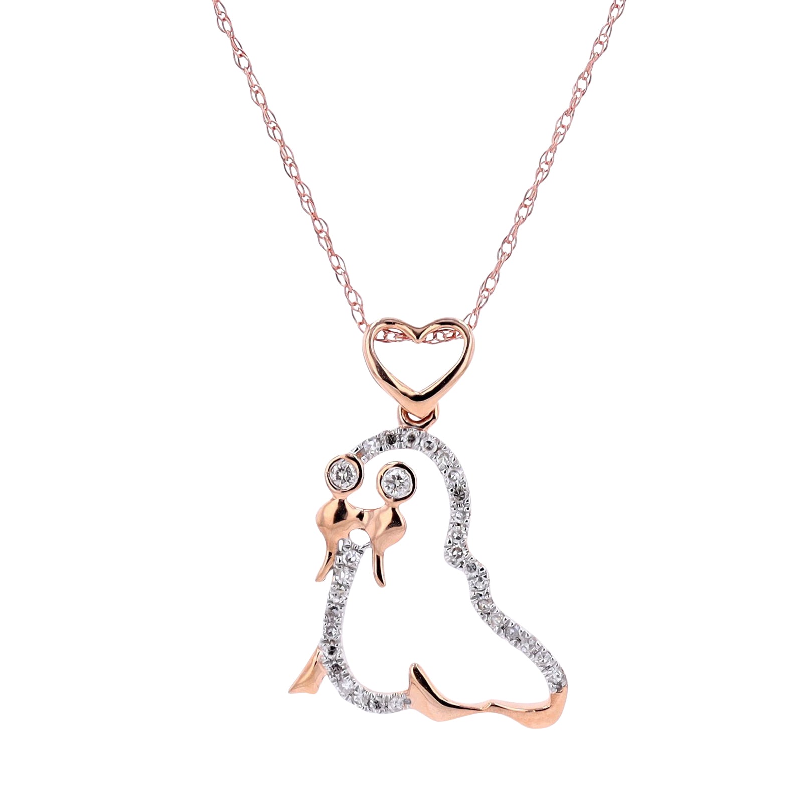 14K Diamond Walrus Pendant<p><strong>More Colors Available</p></strong>