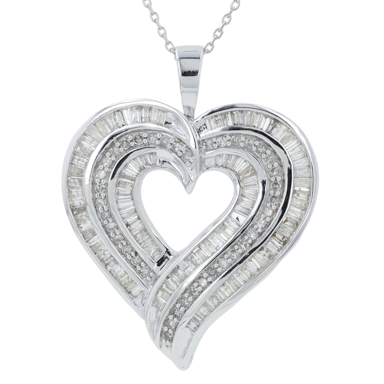 10K 2 CT Diamond Heart <p><strong>More Colors Available</p></strong>