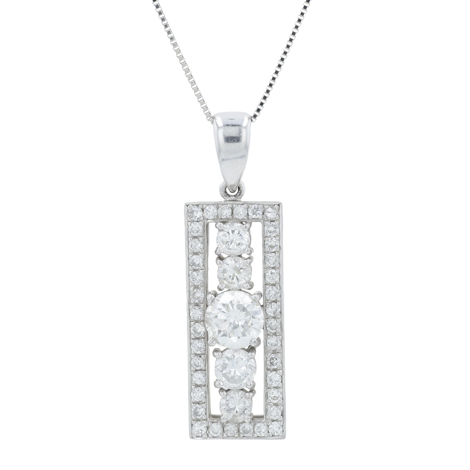 PT900 2.82 CTW Diamond Pendant
