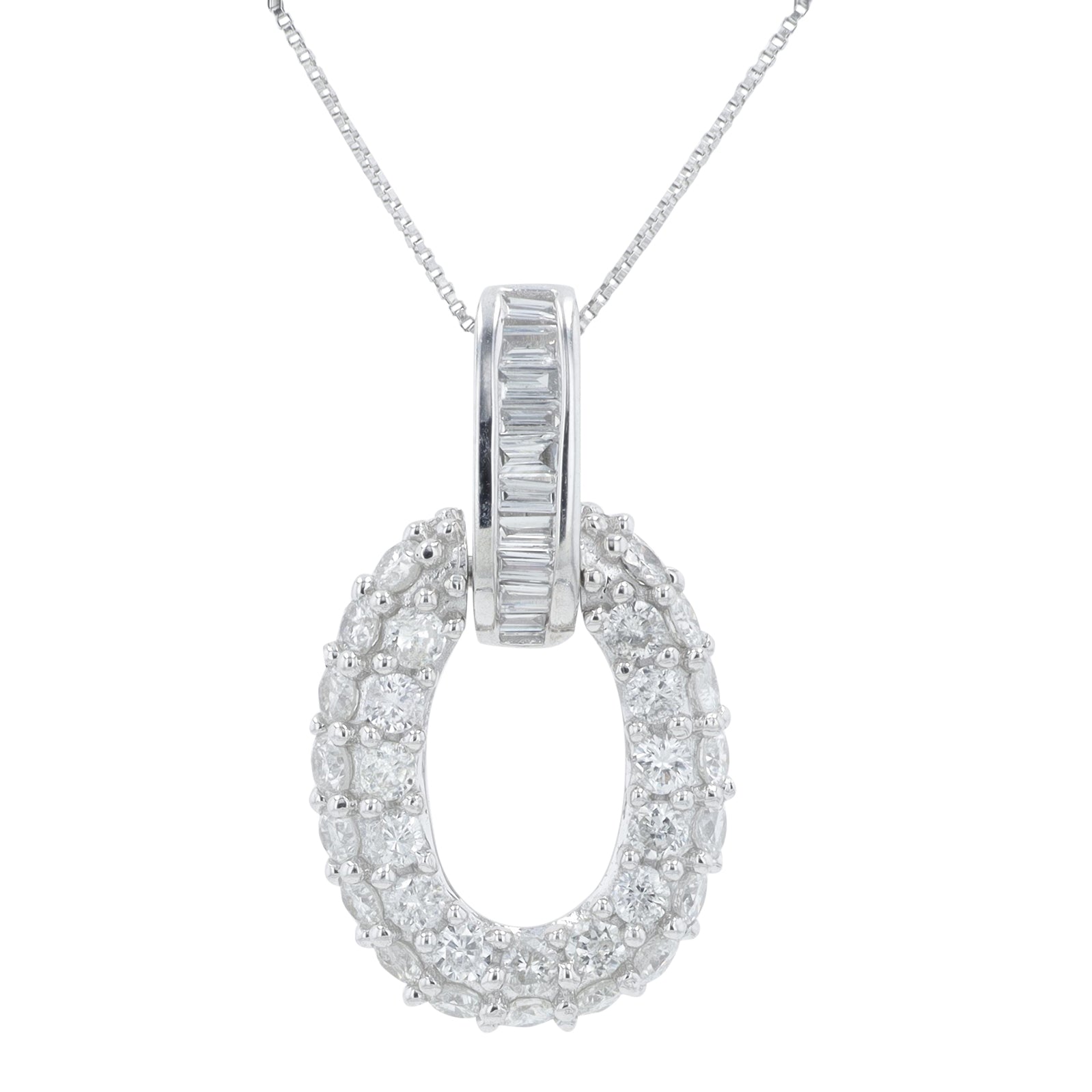 14K .63 CT Diamond Pendant<p><strong>More Colors Available</p></strong>