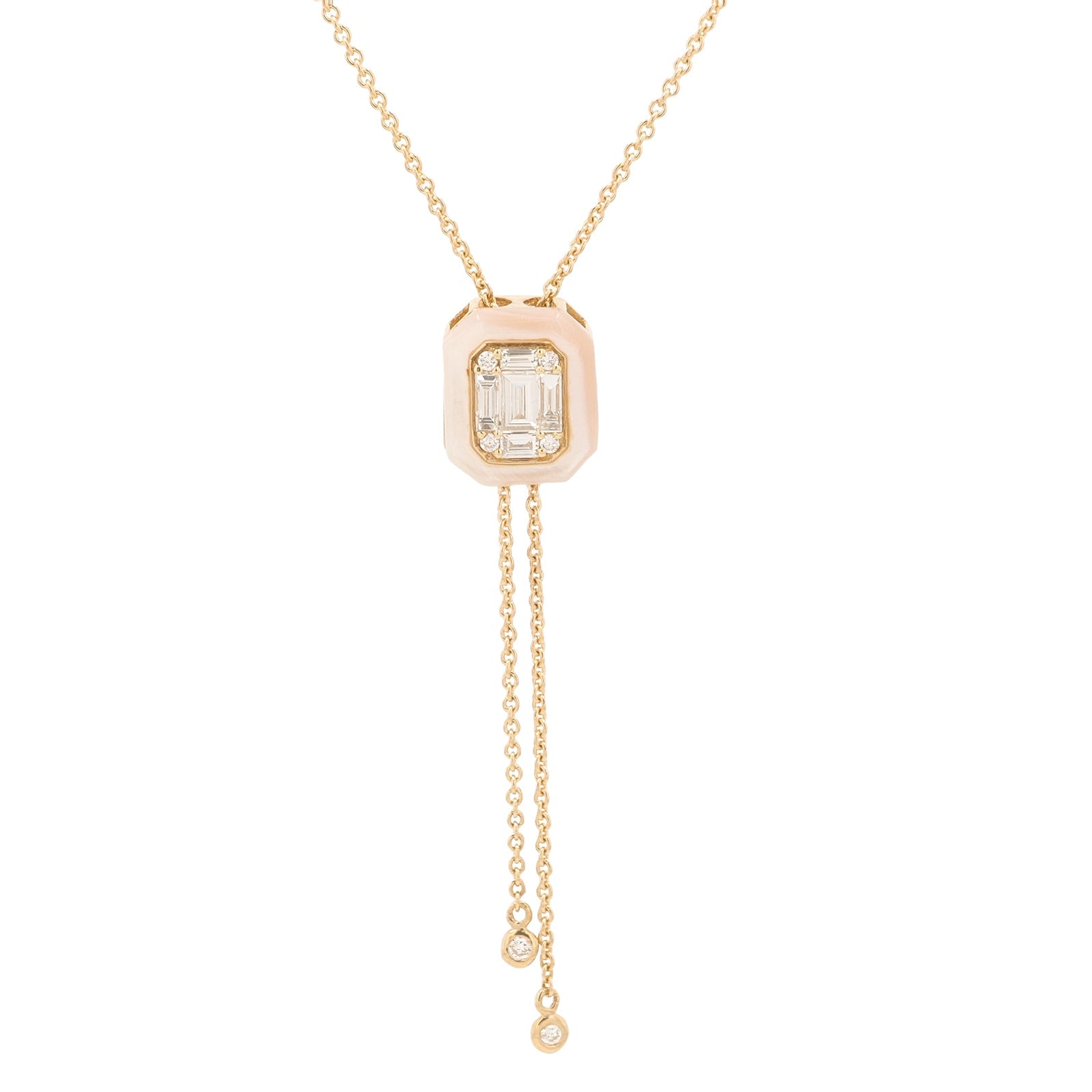 14K RG Mother of Pearl Necklace