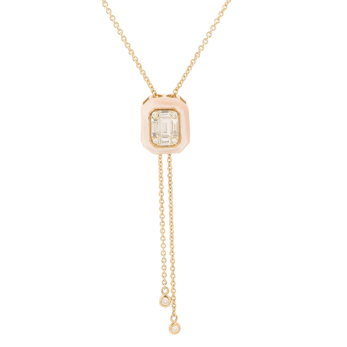 14K RG Mother of Pearl Necklace