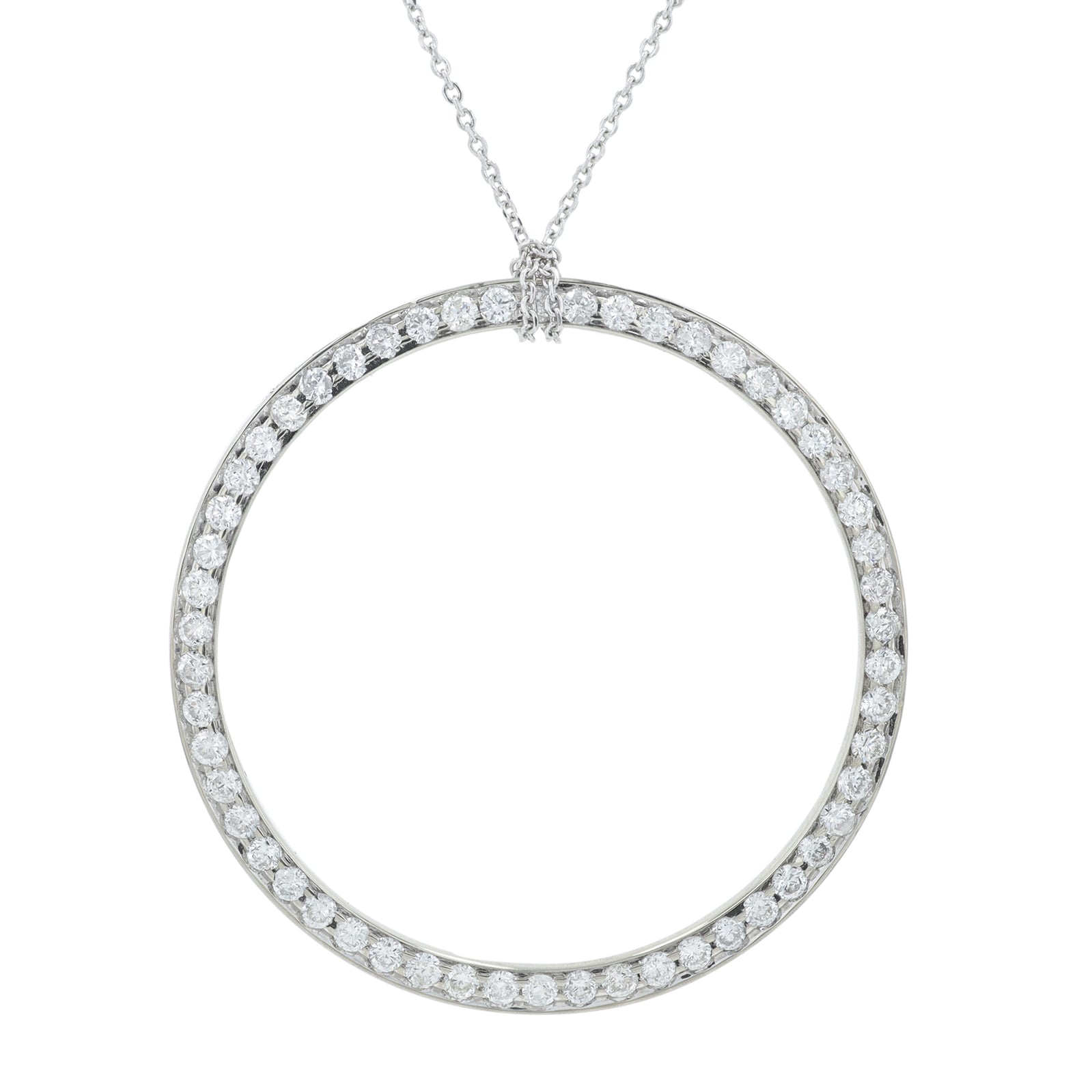 18K WG Penny Preville 1 CTW Diamond Pendant