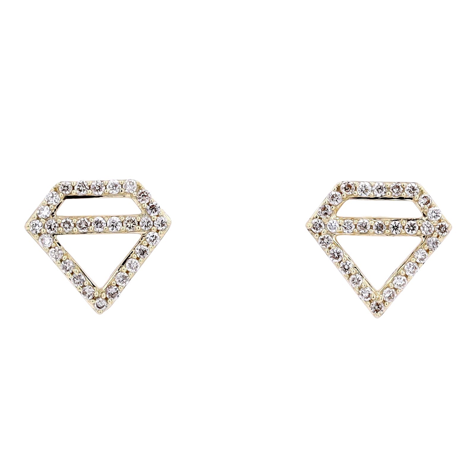 14K Diamond Studs<p><strong>More Colors Available</p></strong>