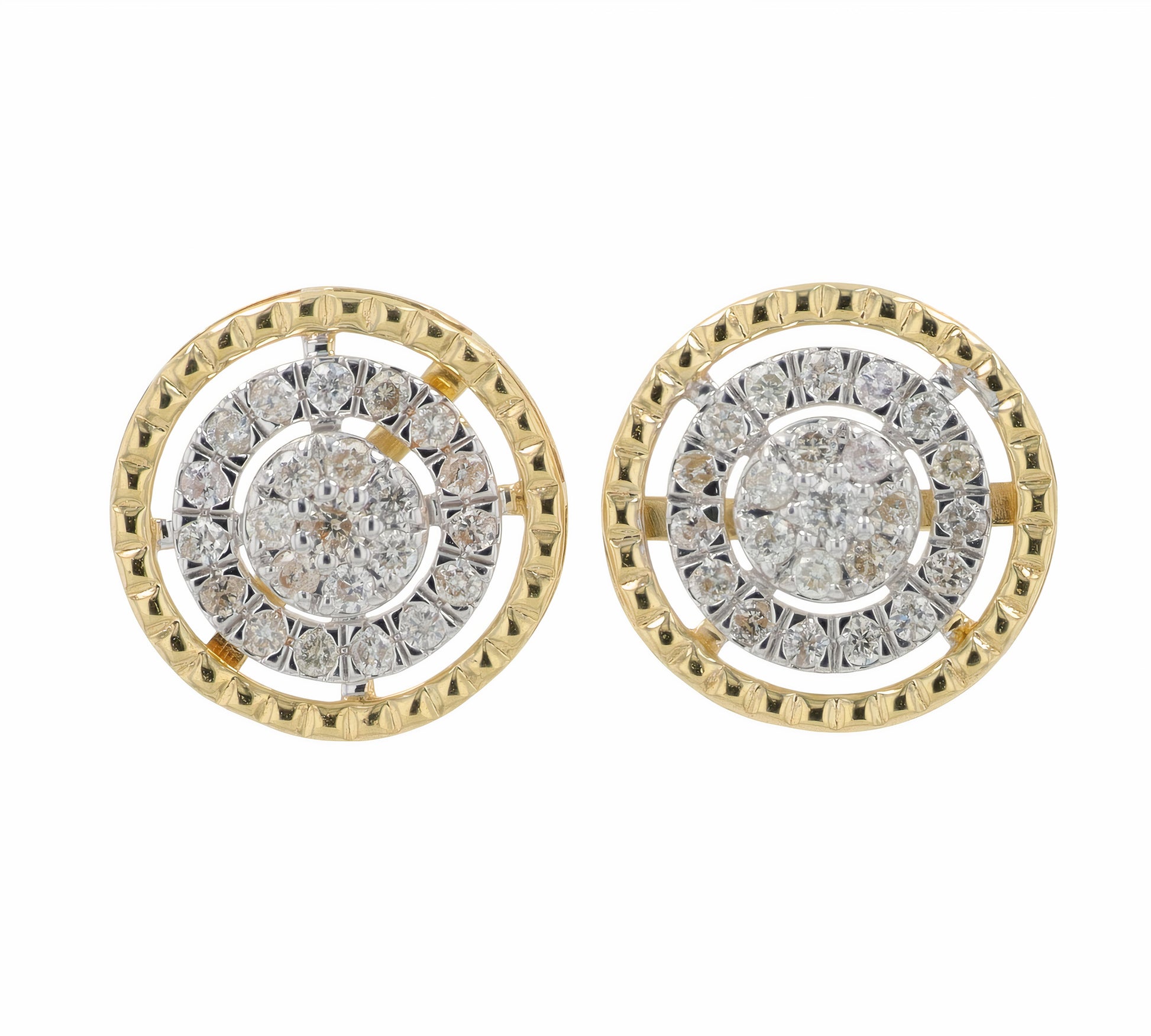 14K YG .50 CTW Diamond