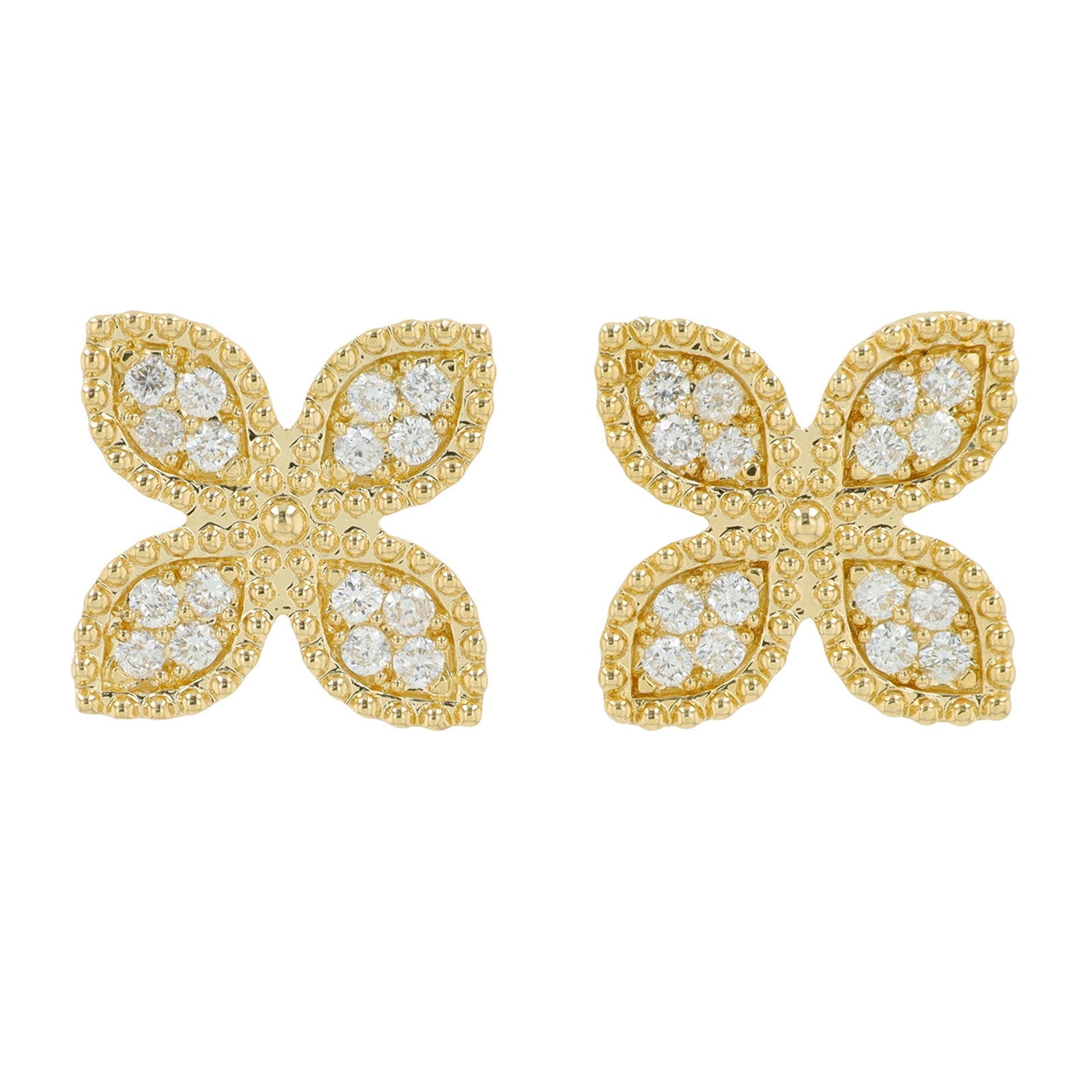 14K .25 CT Diamond Studs<p><strong>More Colors Available</p></strong>