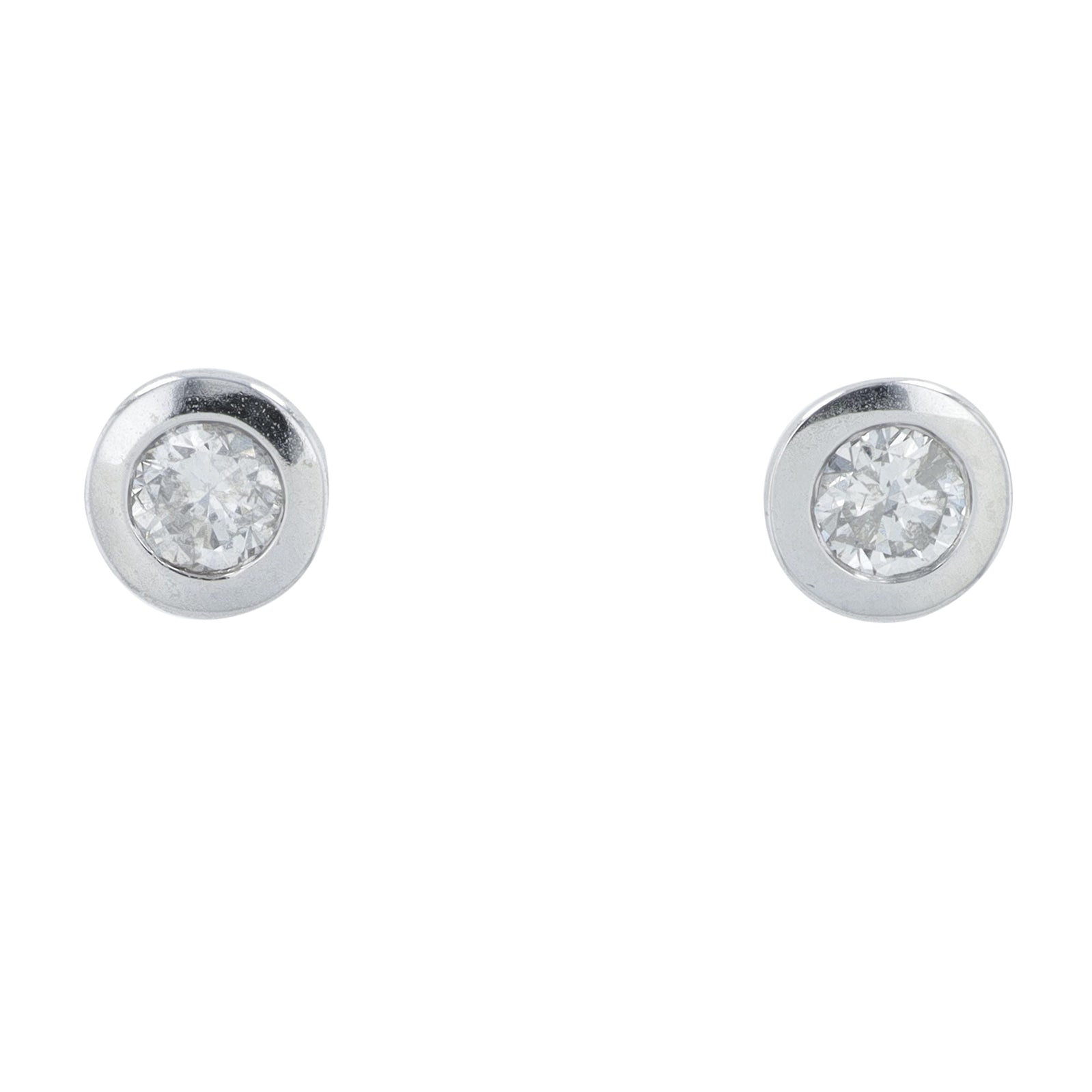 14K .22 CTW Diamond Studs<p><strong>More Colors Available</p></strong>