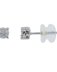10K WG .10 CTW Diamond Studs