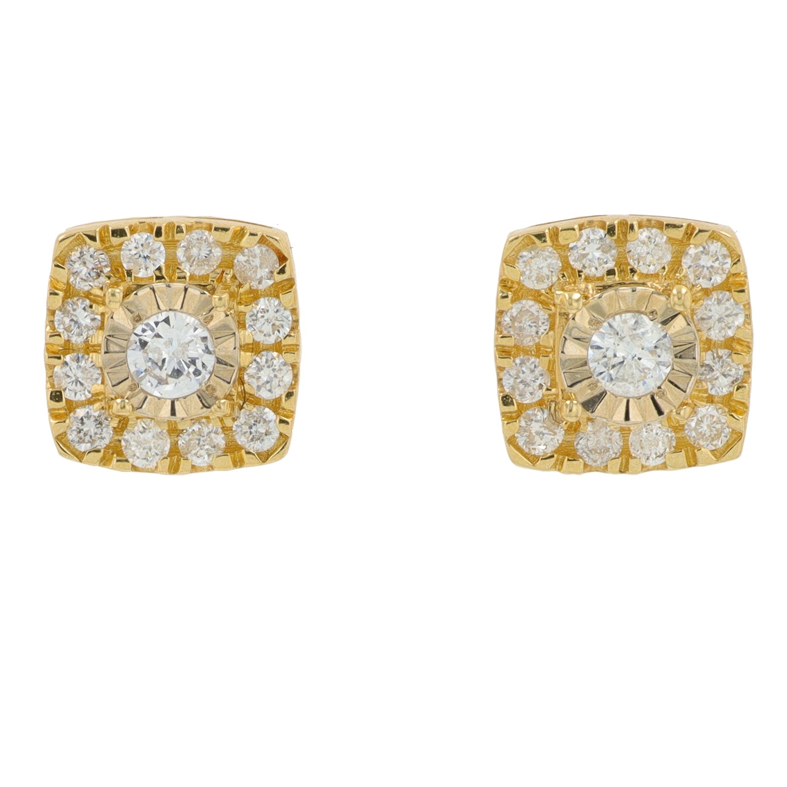 14K .50 CTW Diamond Studs<p><strong>More Colors Available</p></strong>