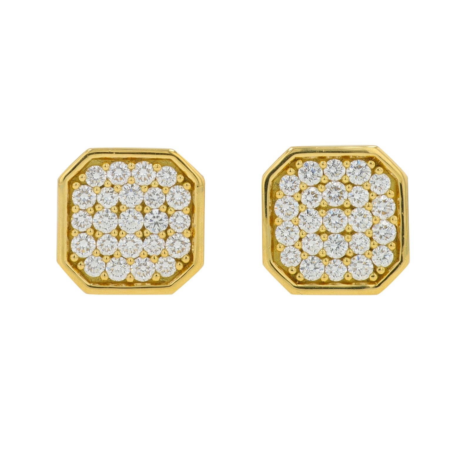 18K Penny Preville .42 CTW Diamond Cluster Studs<p><strong>More Colors Available</p></strong>