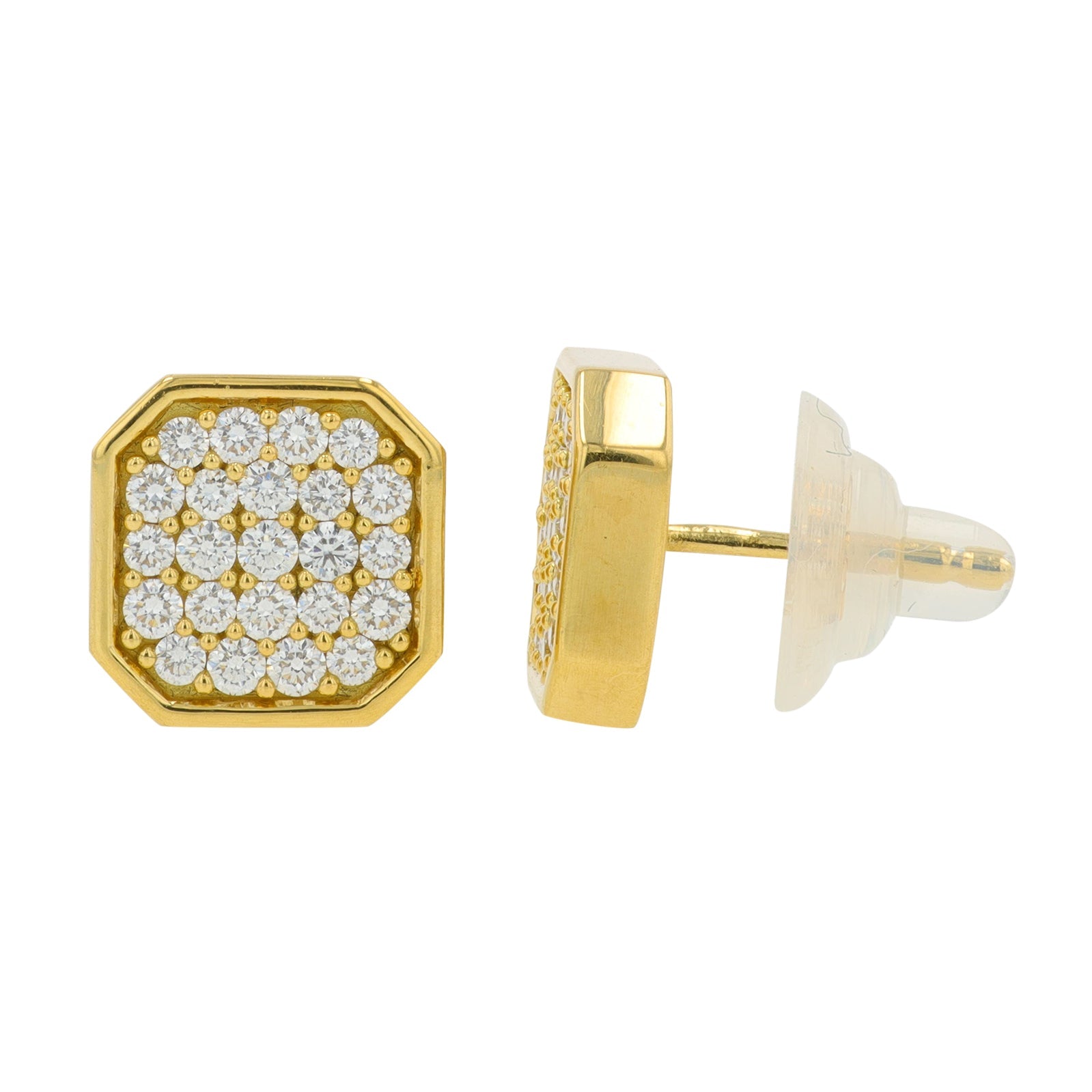 18K Penny Preville .42 CTW Diamond Cluster Studs<p><strong>More Colors Available</p></strong>